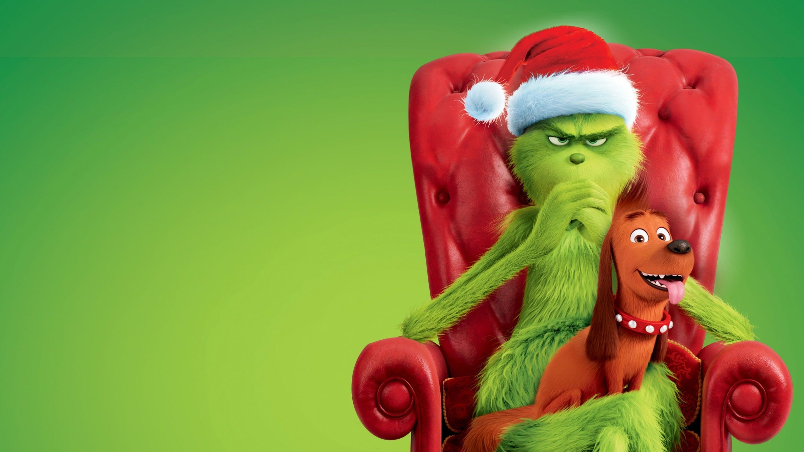 The Grinch 2018 HD wallpapers, Vibrant images, Heartwarming tale, Festive celebration, 2560x1440 HD Desktop