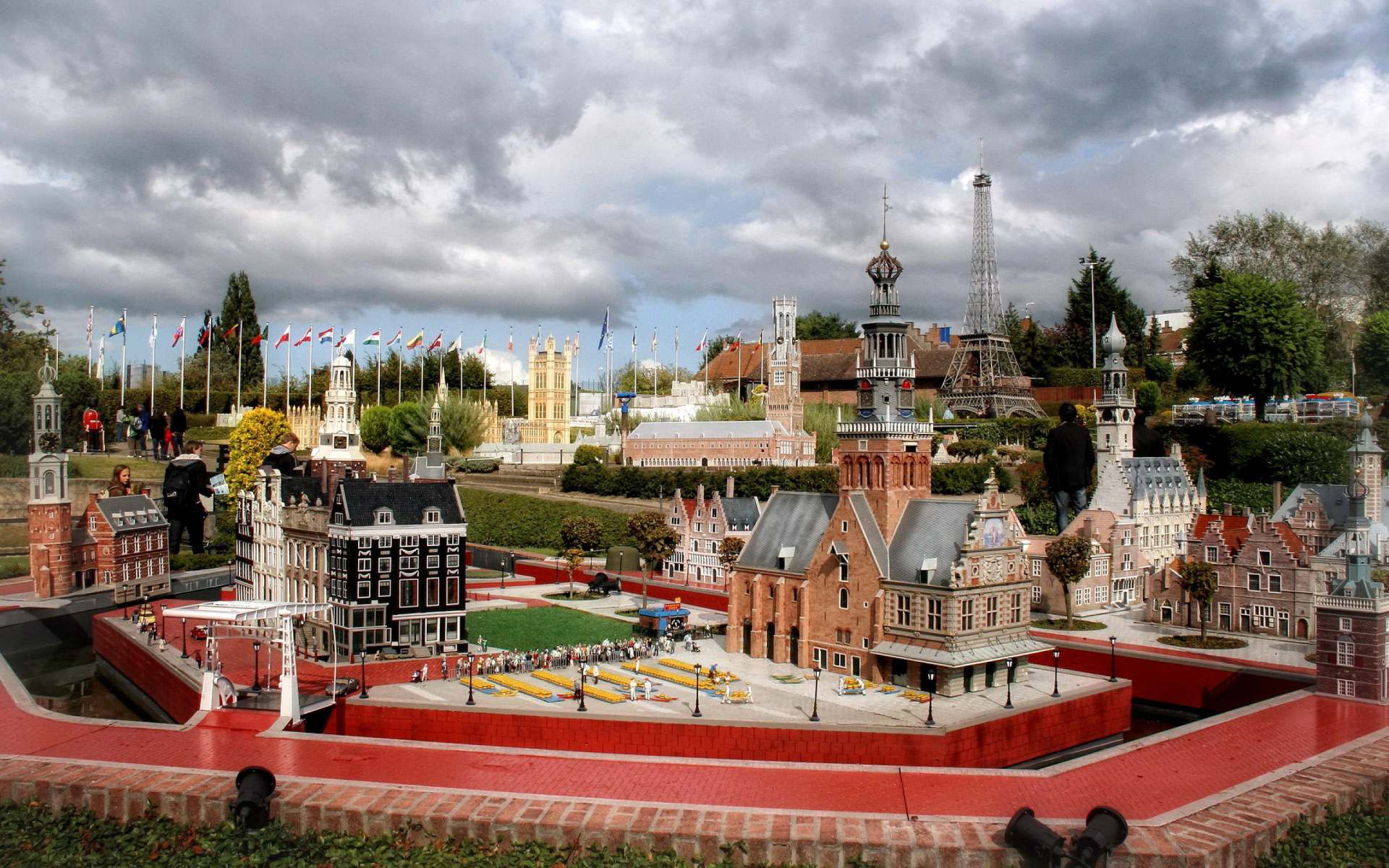 Belgium Mini Europe, Miniature park wallpaper, 1920x1200 HD Desktop