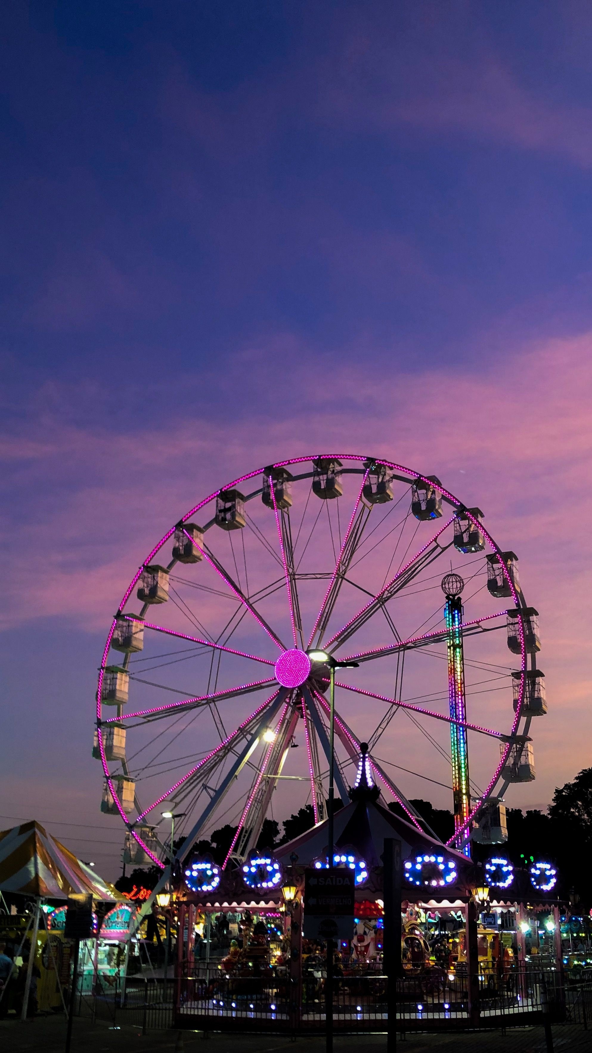 Fun Fair, iPhone wallpapers, Creative patterns, Customizable designs, 1990x3530 HD Phone