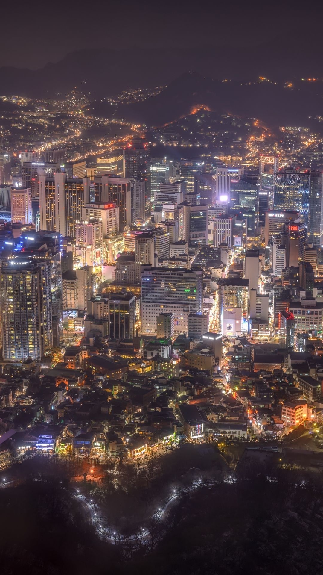 Seoul phone wallpapers, Mobile backgrounds, Korean cityscapes, On-the-go style, 1080x1920 Full HD Phone
