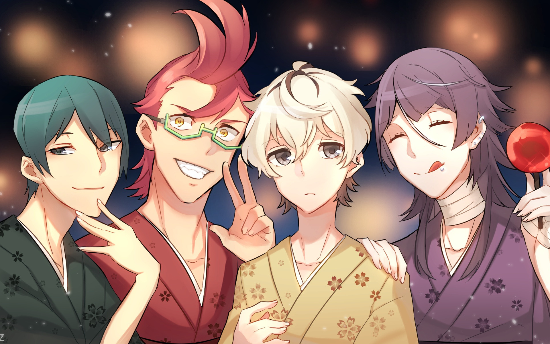 Kiznaiver tsuguhito yu, Haji Sayen separate, Katsuhira Agata, Yoshiharu anime, 1920x1200 HD Desktop