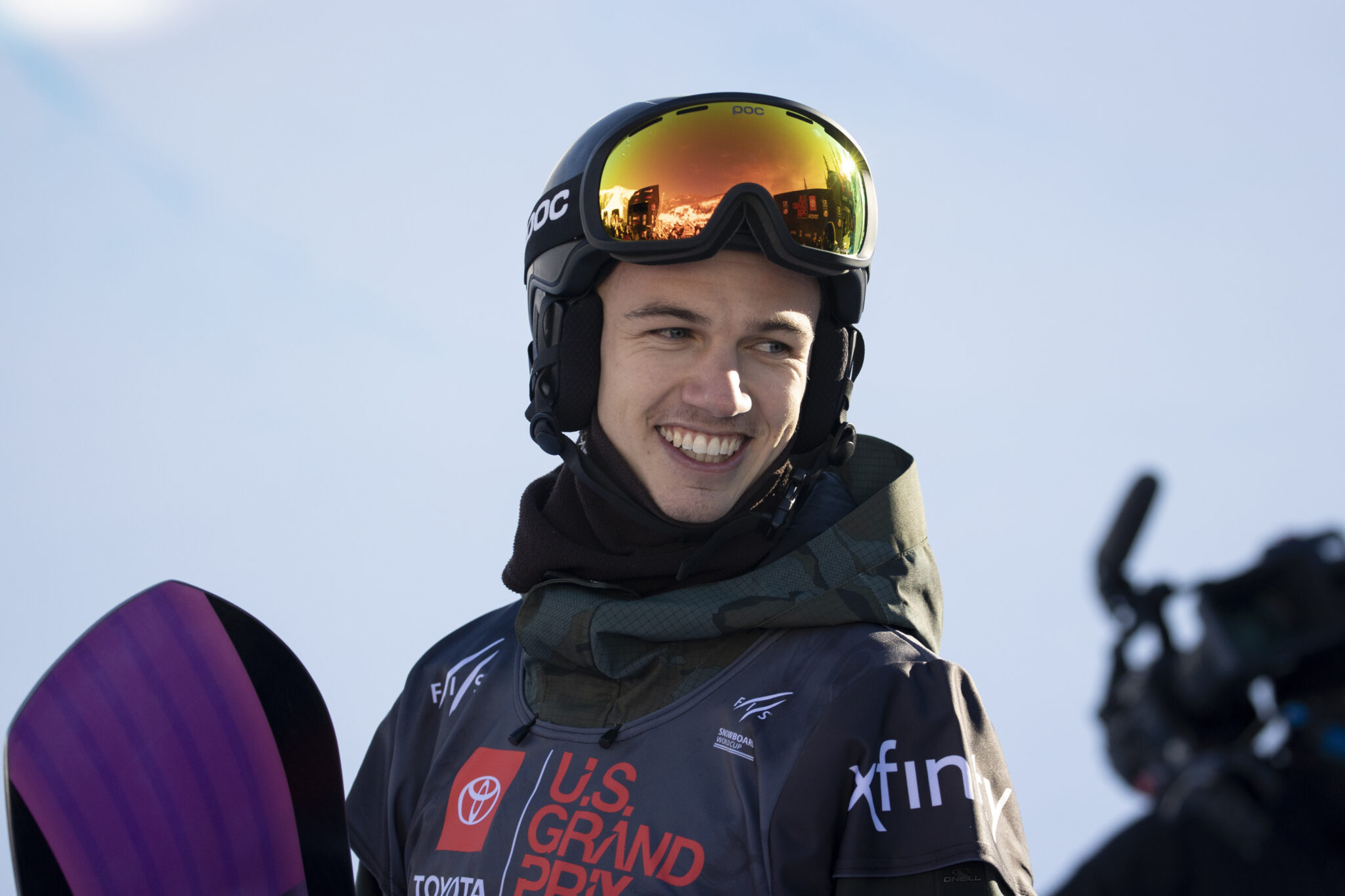 Jan Scherrer, Podium finish, Laax event, Impressive jump, 2050x1370 HD Desktop