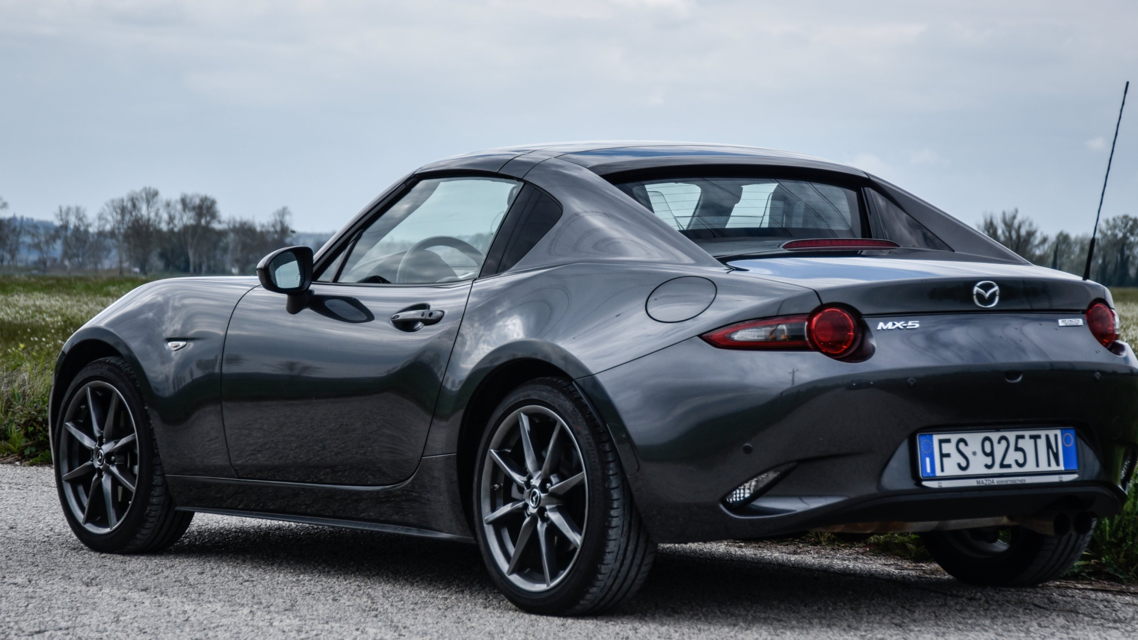 MX-5 RF Rear View, Mazda MX Wallpaper, 3840x2160 4K Desktop