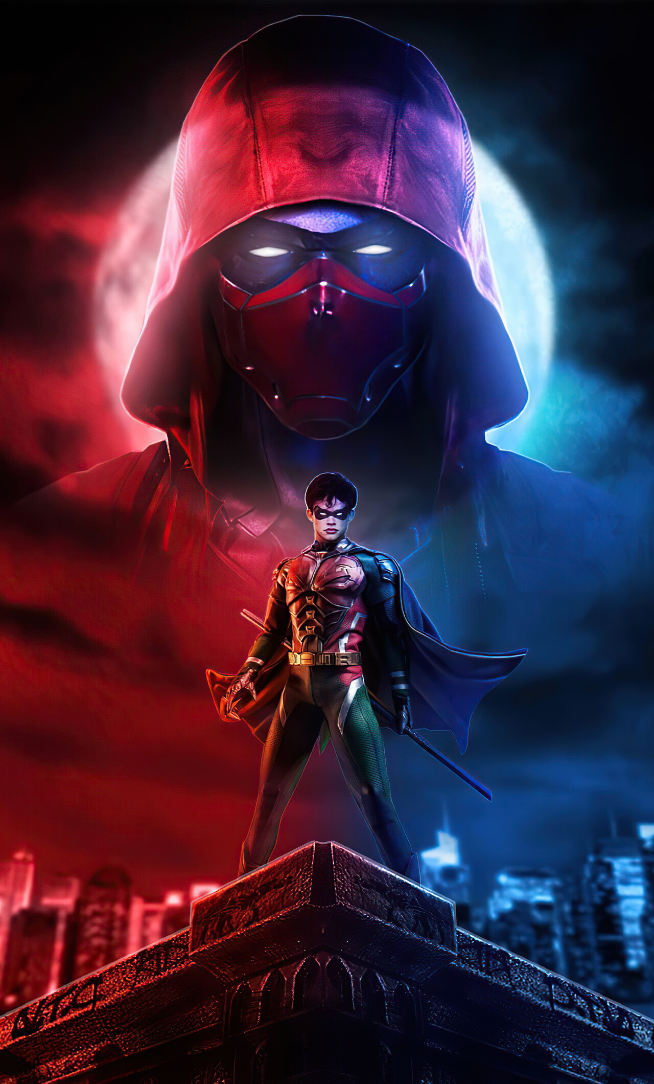 Red Hood, DC Universe, iPhone wallpapers, Photos, 1280x2120 HD Phone