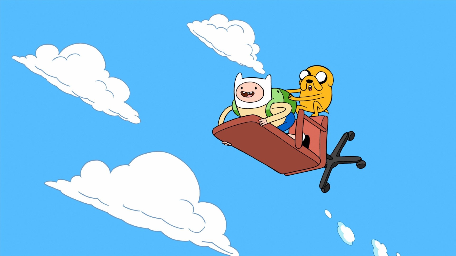 Finn Adventure Time wallpapers, Epic quests, Animated adventure, Imaginative world, 1920x1080 Full HD Desktop