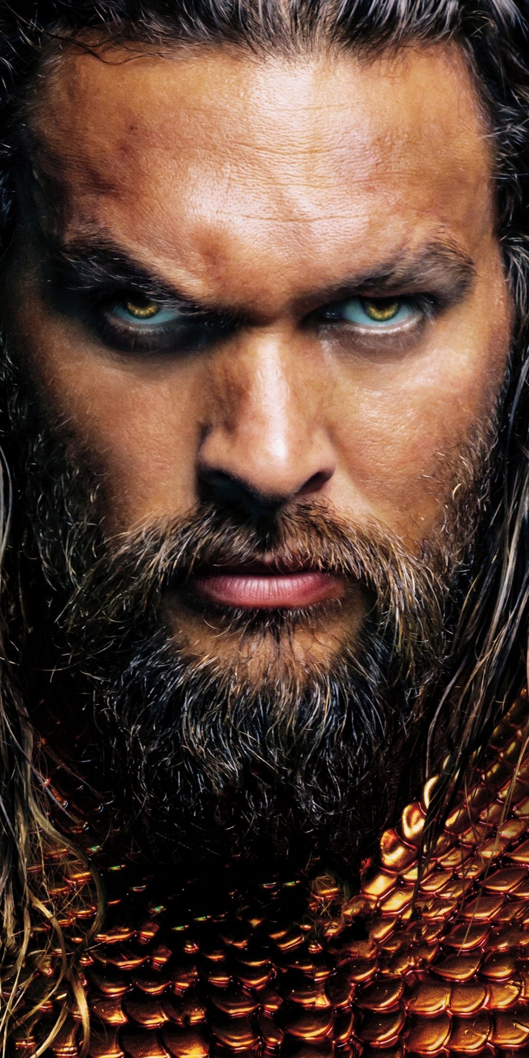 Aquaman, Oceanic hero, Trident power, Superhero adventure, 1080x2160 HD Phone