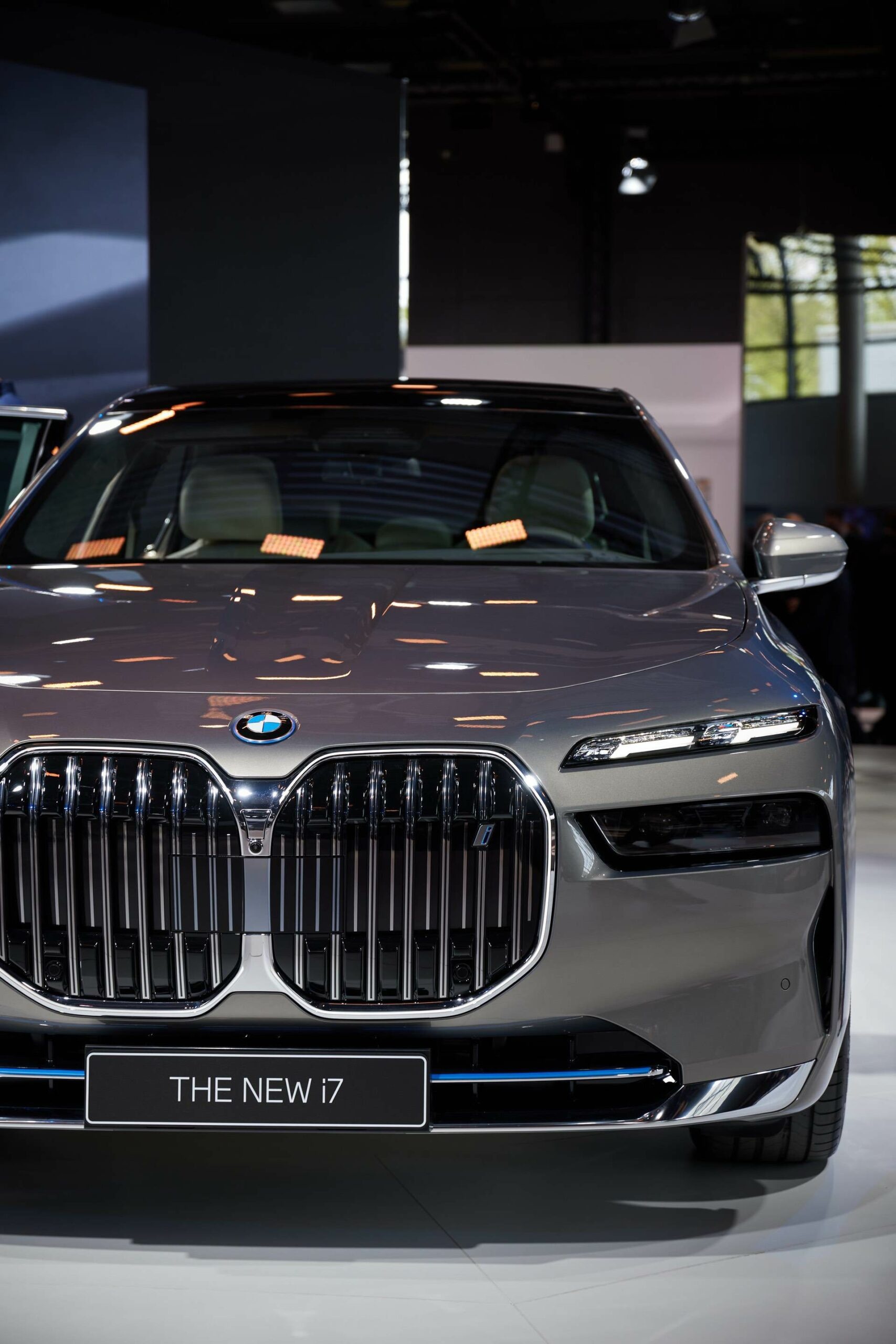 BMW 7 Series, i7 Images, Olympiapark, 2023 Model, Automotive, 1710x2560 HD Phone
