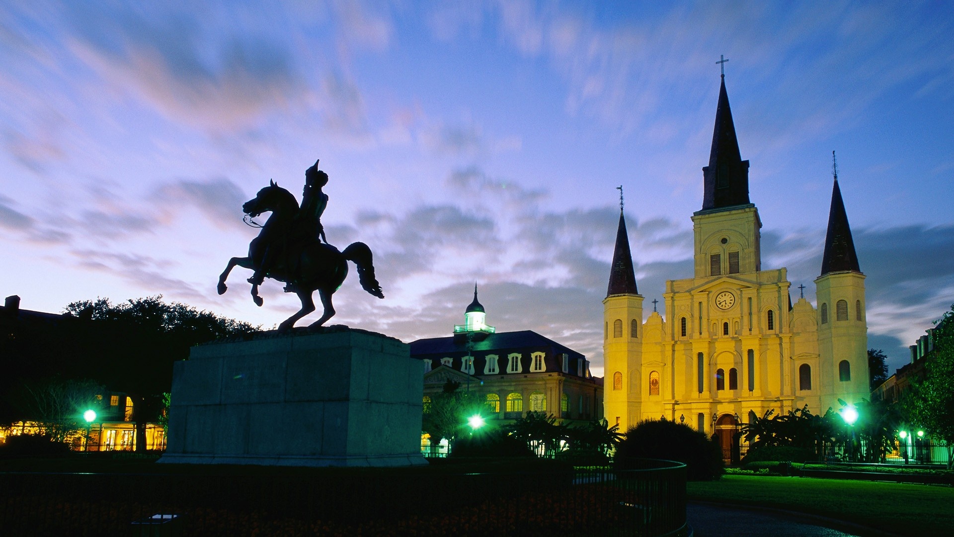 Jackson Square, New Orleans Wallpaper, 1920x1080 Full HD Desktop