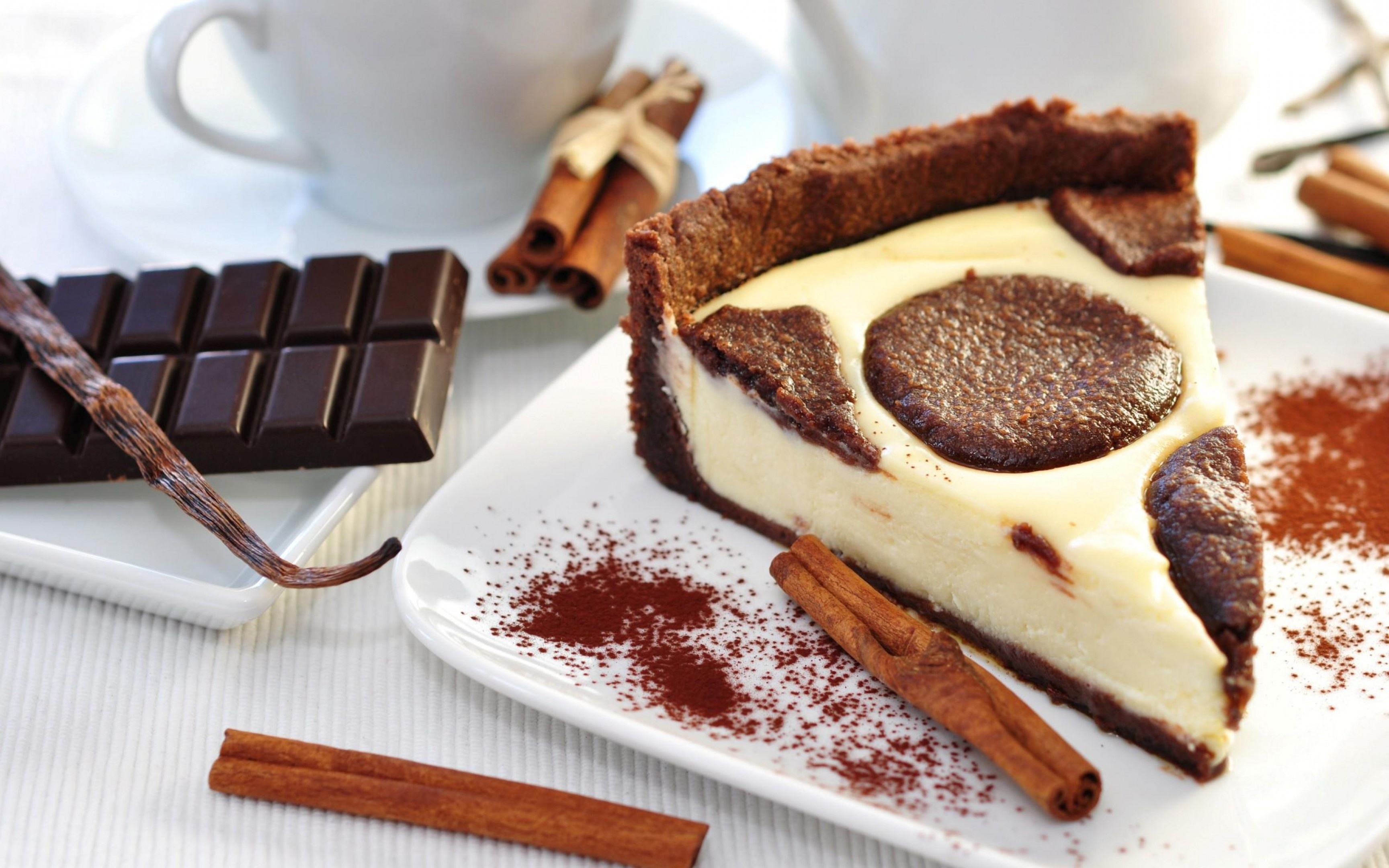 Cheesecake dessert, Delicious cake, Creamy filling, Tasty treat, 3460x2160 HD Desktop