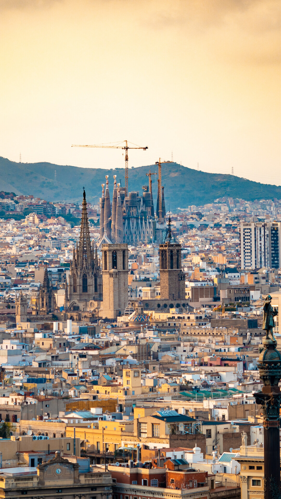 Barcelona city iPhone wallpapers, Urban vibes, Captivating scenes, Spanish charm, 1080x1920 Full HD Phone