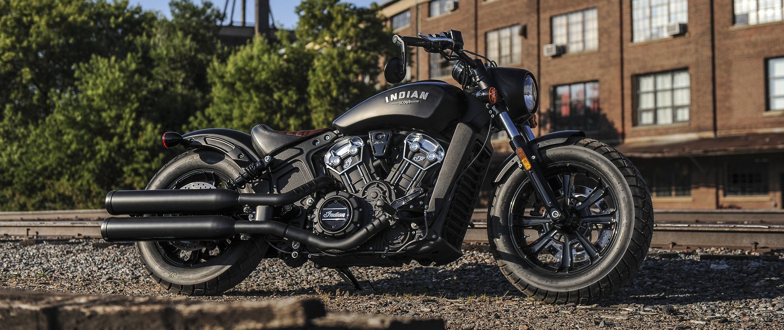 Indian Scout Bobber Sixty, Wallpapers, 2560x1080 Dual Screen Desktop