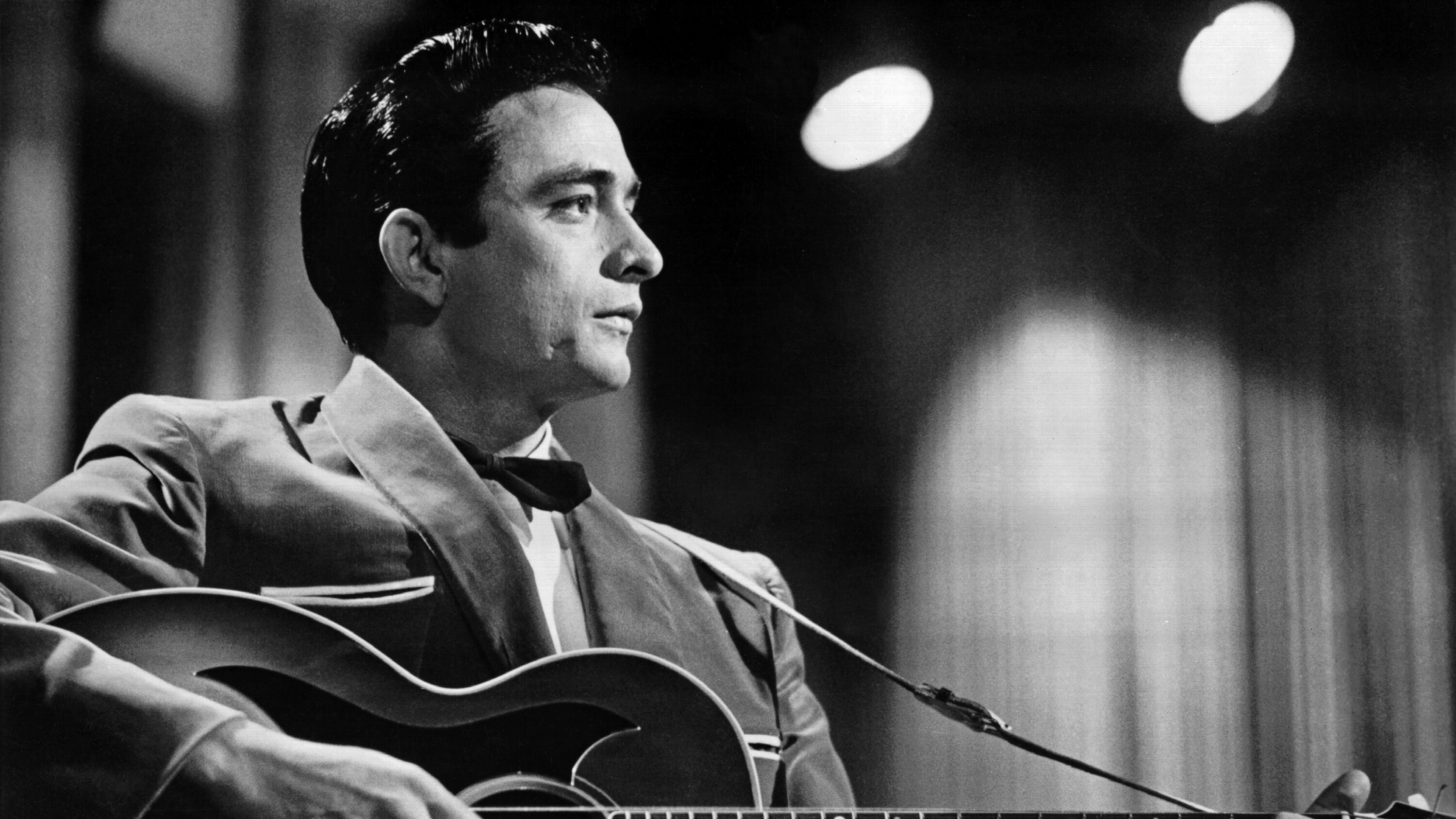 Johnny Cash, Music legend, Sun Records, Jerry Lee Lewis, 3000x1690 HD Desktop