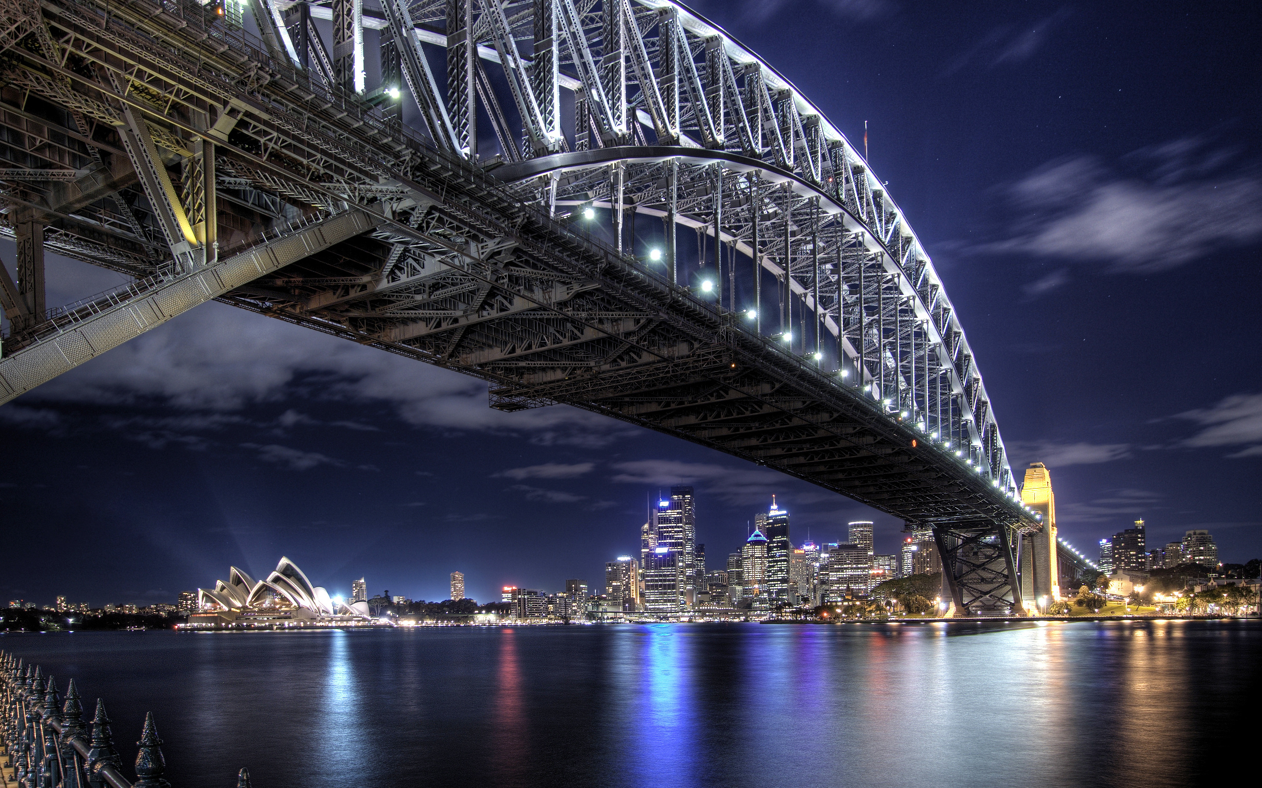 Harbor Bridge, Free pictures, Fonwall, 2560x1600 HD Desktop