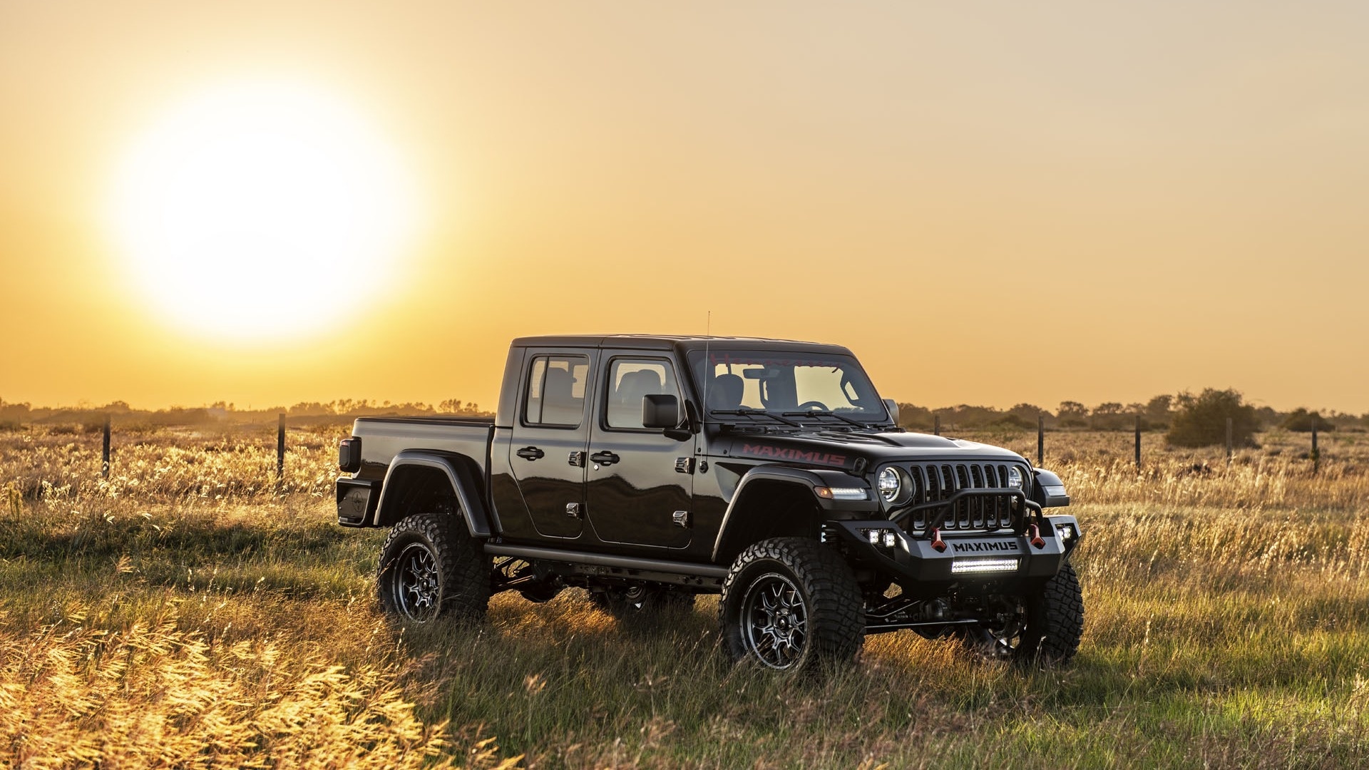 Jeep Gladiator, Robust pickup truck, Off-road capabilities, Adventure seeker, 1920x1080 Full HD Desktop