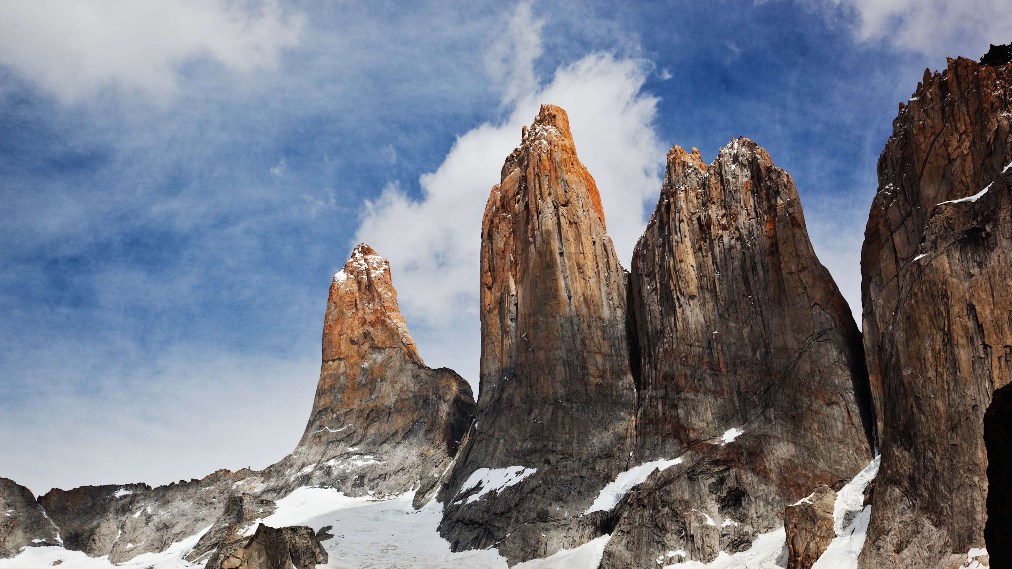 Chile, Travels, Torres del Paine, Mountains, 3840x2160 4K Desktop