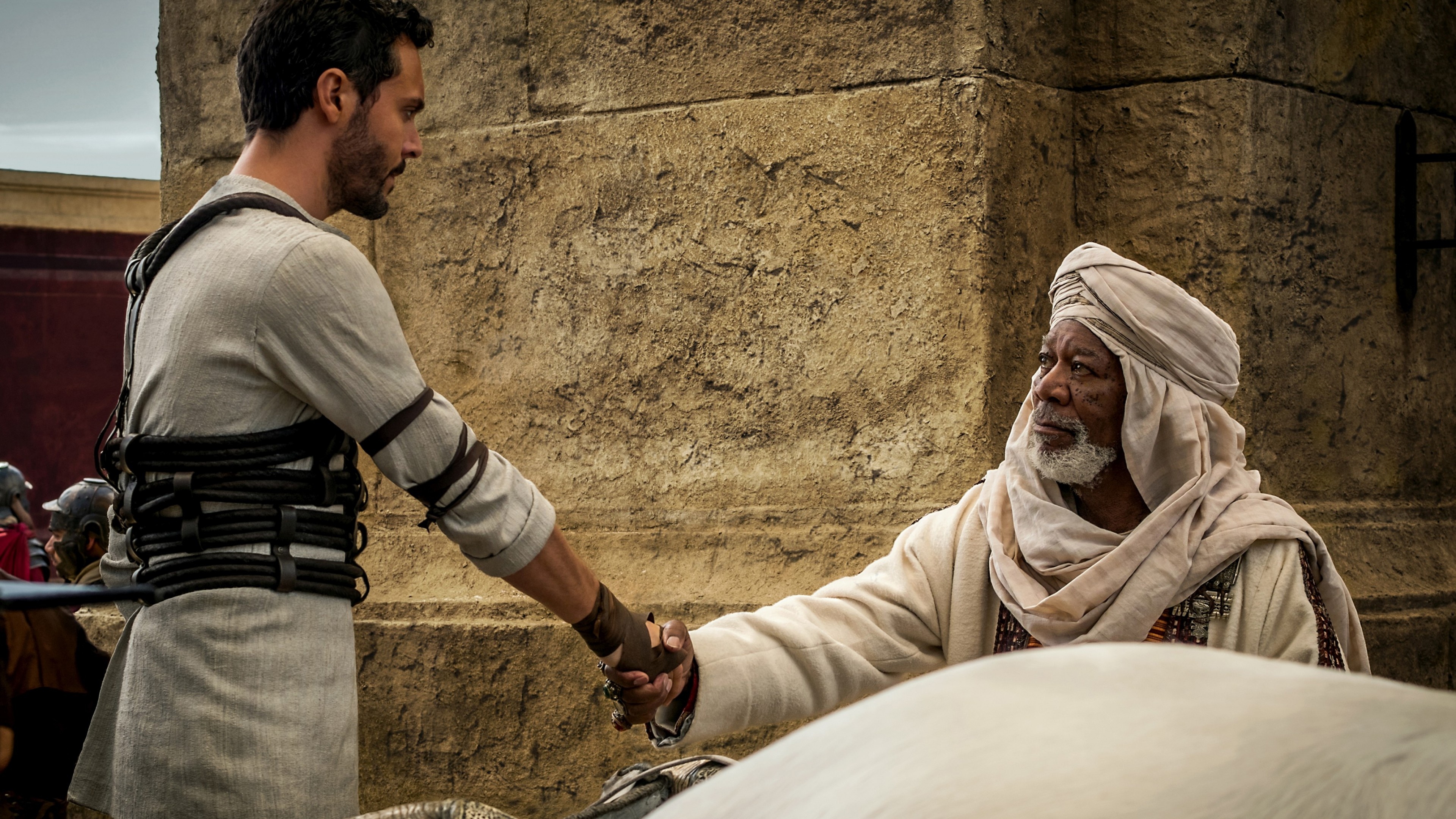 Morgan Freeman, Ben Hur, Jack Huston, Best movies of 2016, 3840x2160 4K Desktop