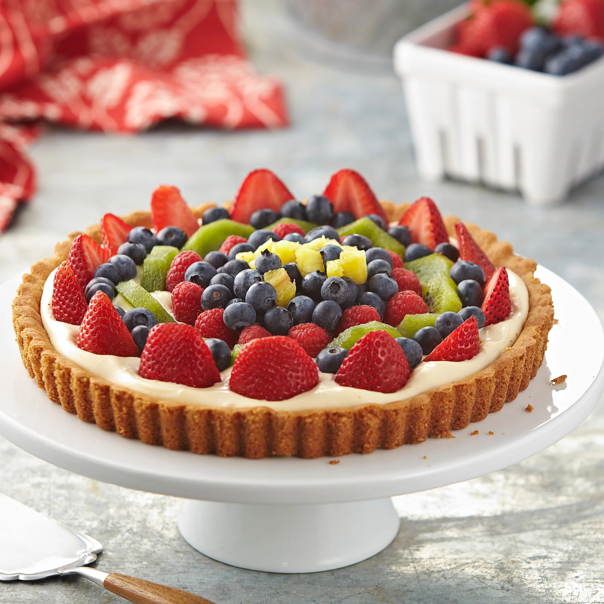 Fruit tart, H-E-B recipe, Colorful and fresh, Summery delight, 2000x2000 HD Phone