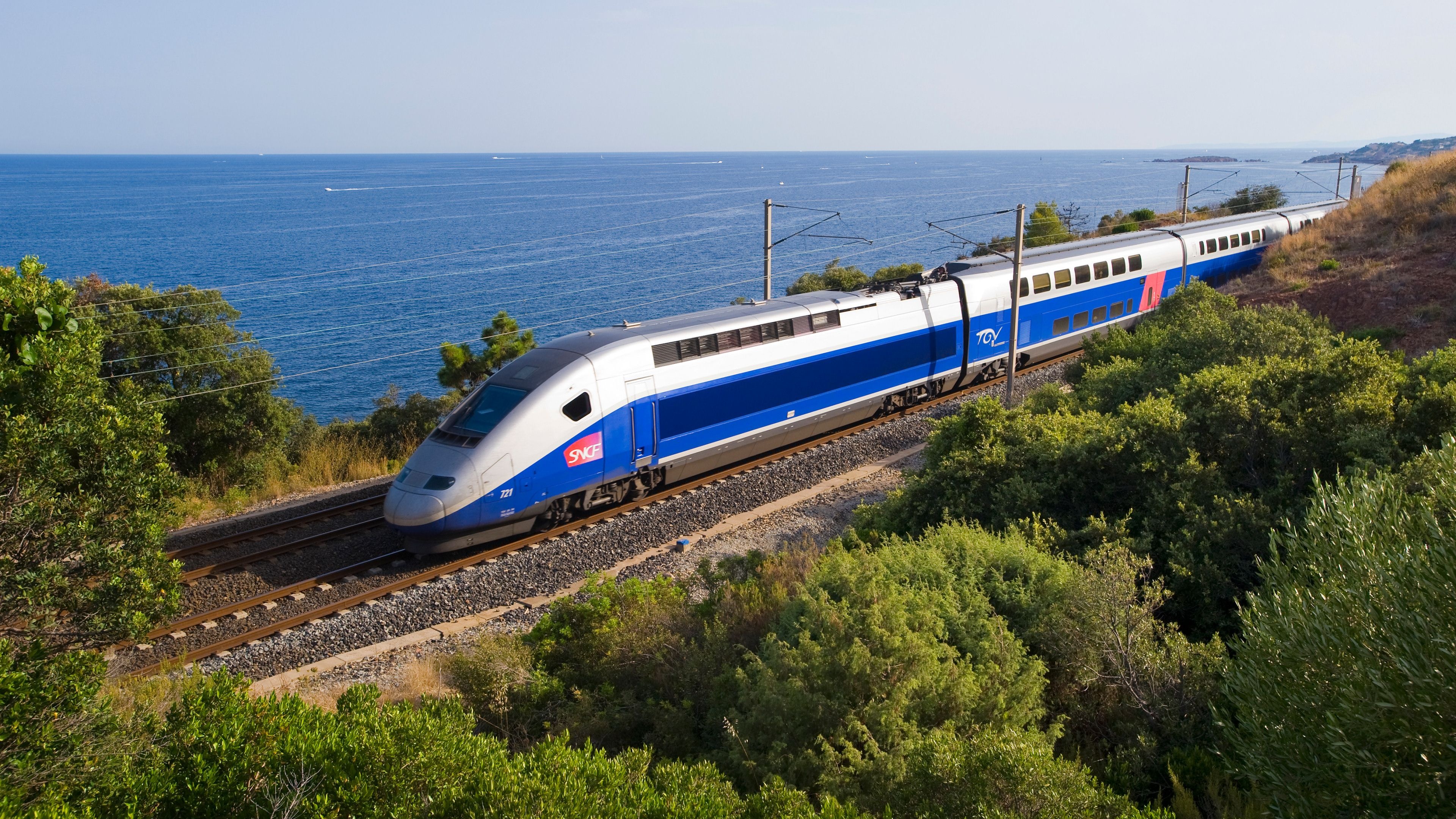 TGV 2N2, Trains Wallpaper, 3840x2160 4K Desktop