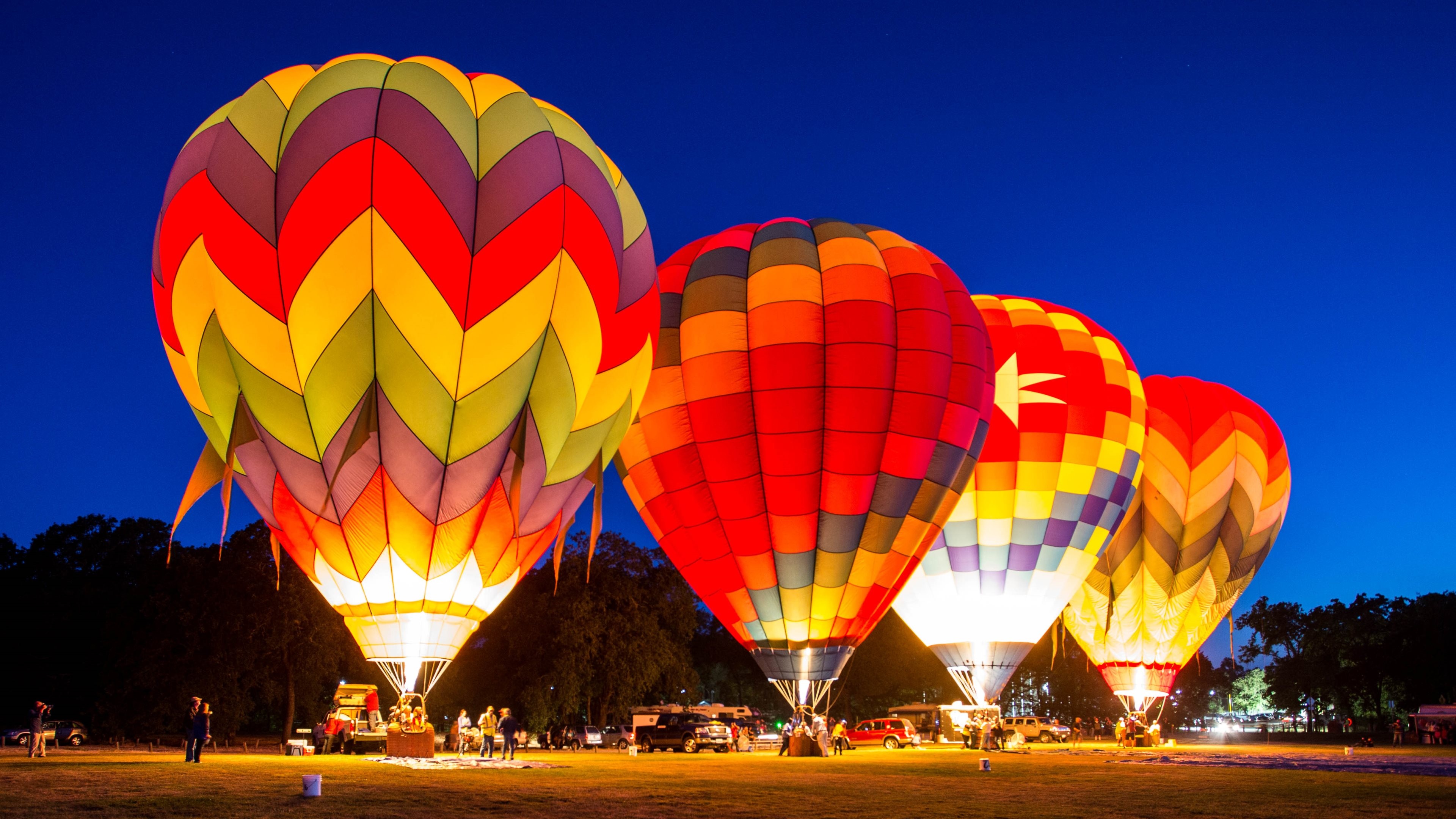 Air Sports, Hot air balloon, HD wallpapers, Backgrounds, 3840x2160 4K Desktop