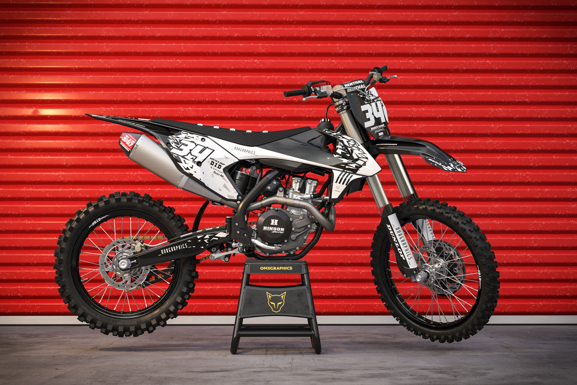 KTM 125 SX, Auto, MX graphics kit, 2000x1340 HD Desktop