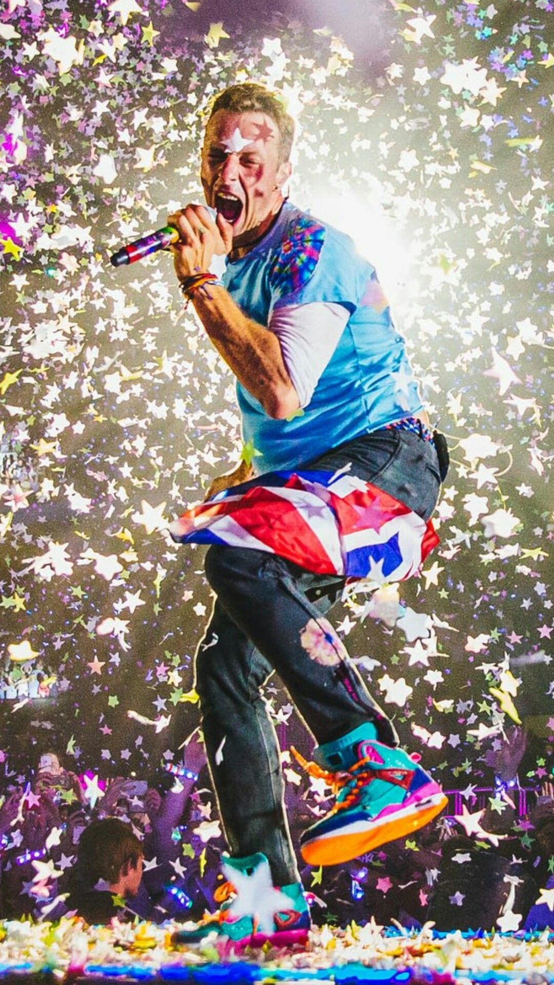 Coldplay, Chris Martin, Concert, Chris martin, 1080x1920 Full HD Phone