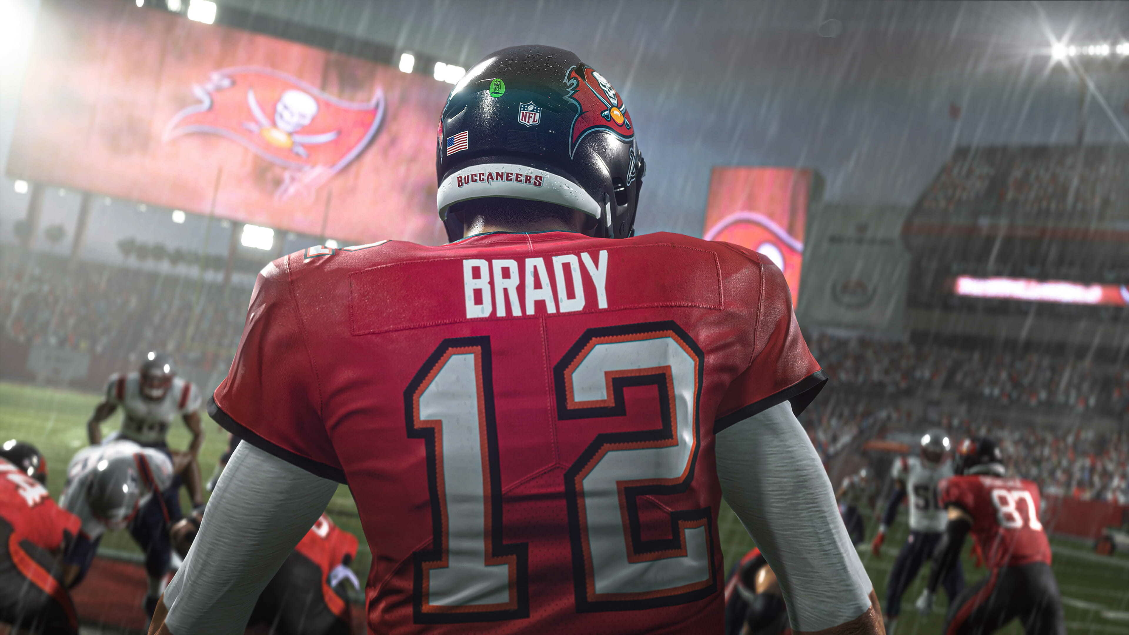 Tom Brady, Buccaneers wallpapers, Representing the team, Dynamic visuals, 3840x2160 4K Desktop