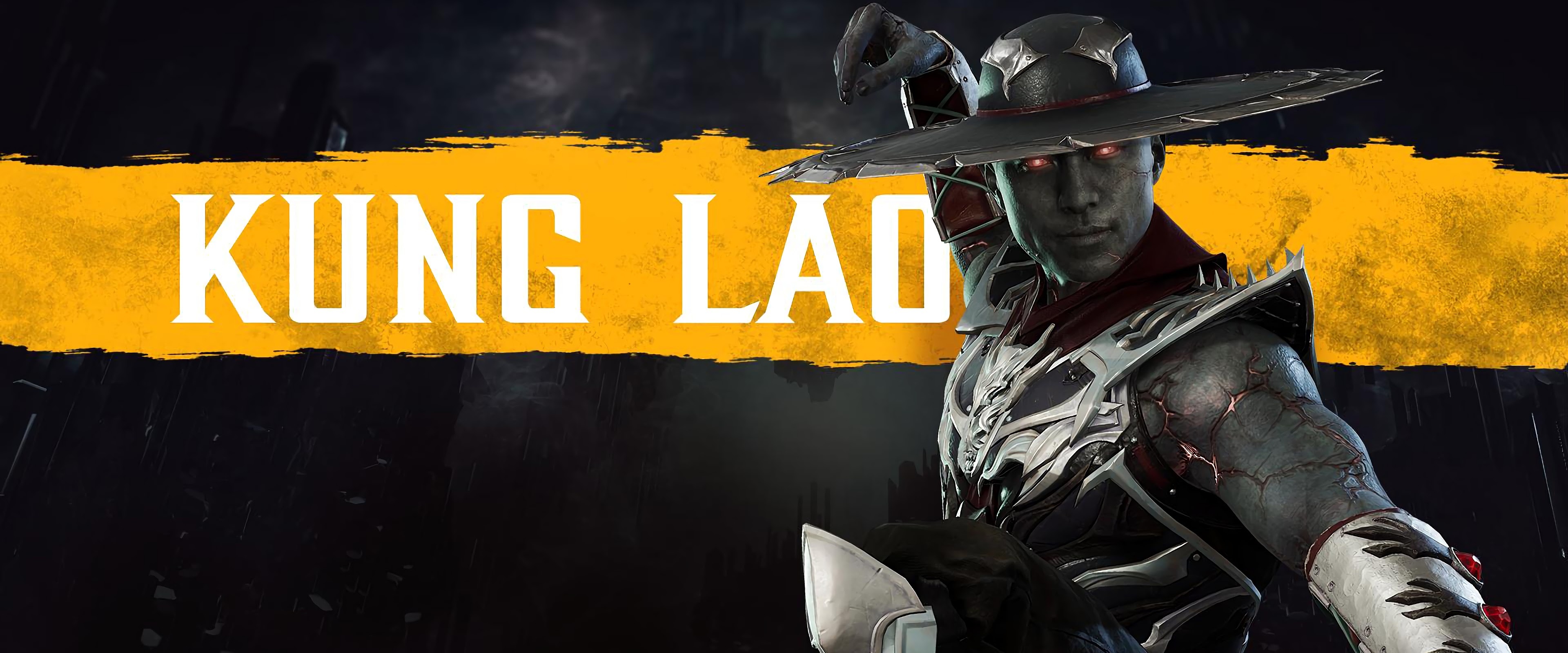 Kung Lao, Mortal Kombat 11, 4K wallpaper, Deadly combat, 3840x1600 Dual Screen Desktop