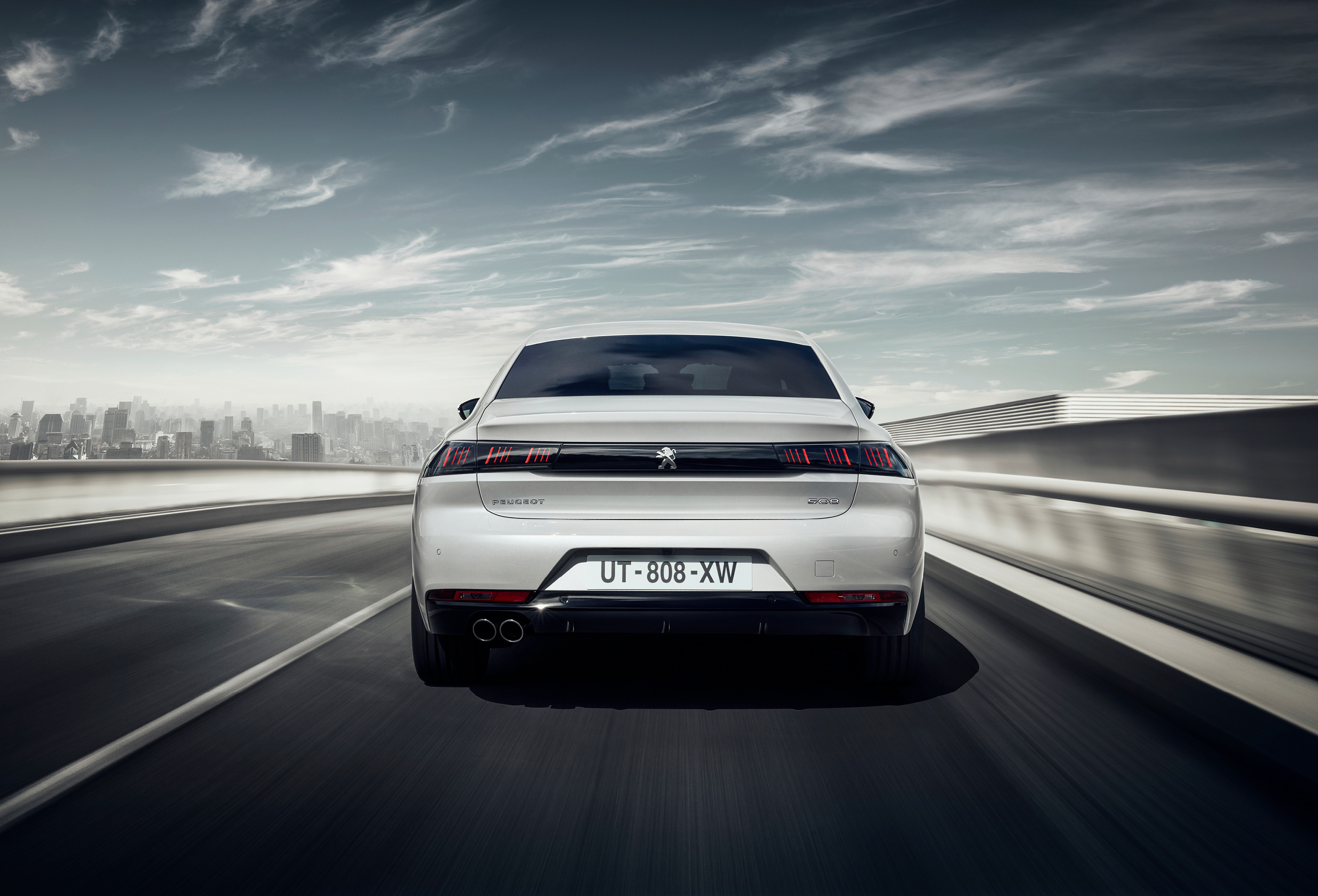 Peugeot 508, Rear view, HD cars, 4k wallpapers, 2800x1910 HD Desktop