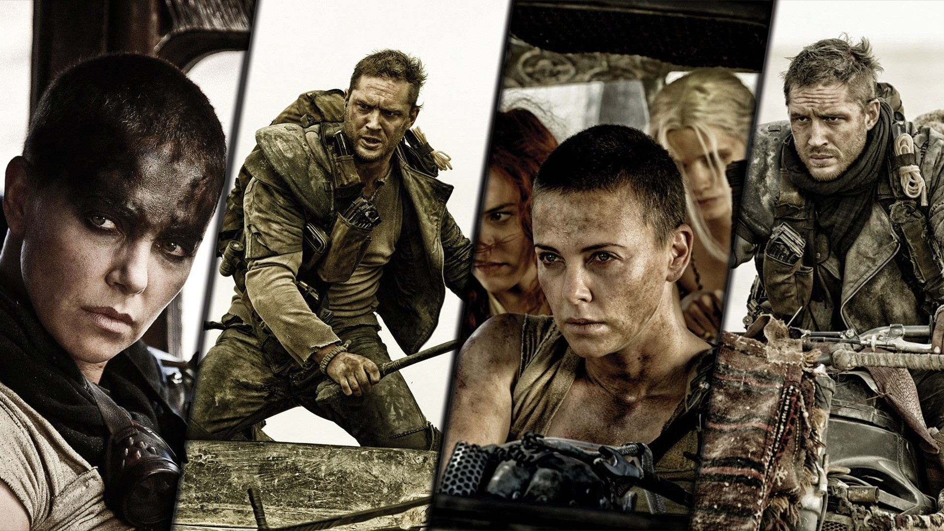 Mad Max, Charlize Theron and Tom Hardy, Celebrity wallpapers, Stunning performances, 1920x1080 Full HD Desktop