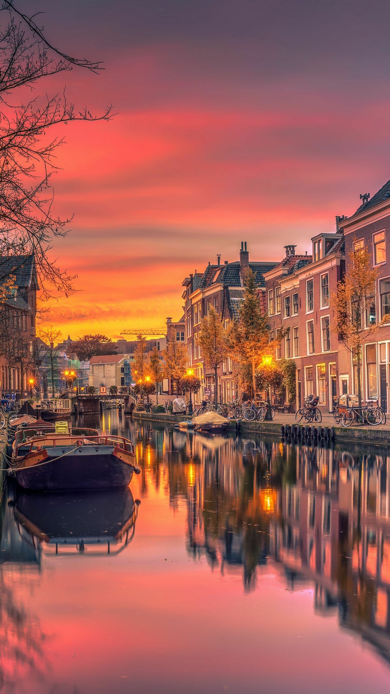 Netherlands iPhone wallpapers, Dutch beauty, Cityscapes, HD backgrounds, 1350x2400 HD Phone