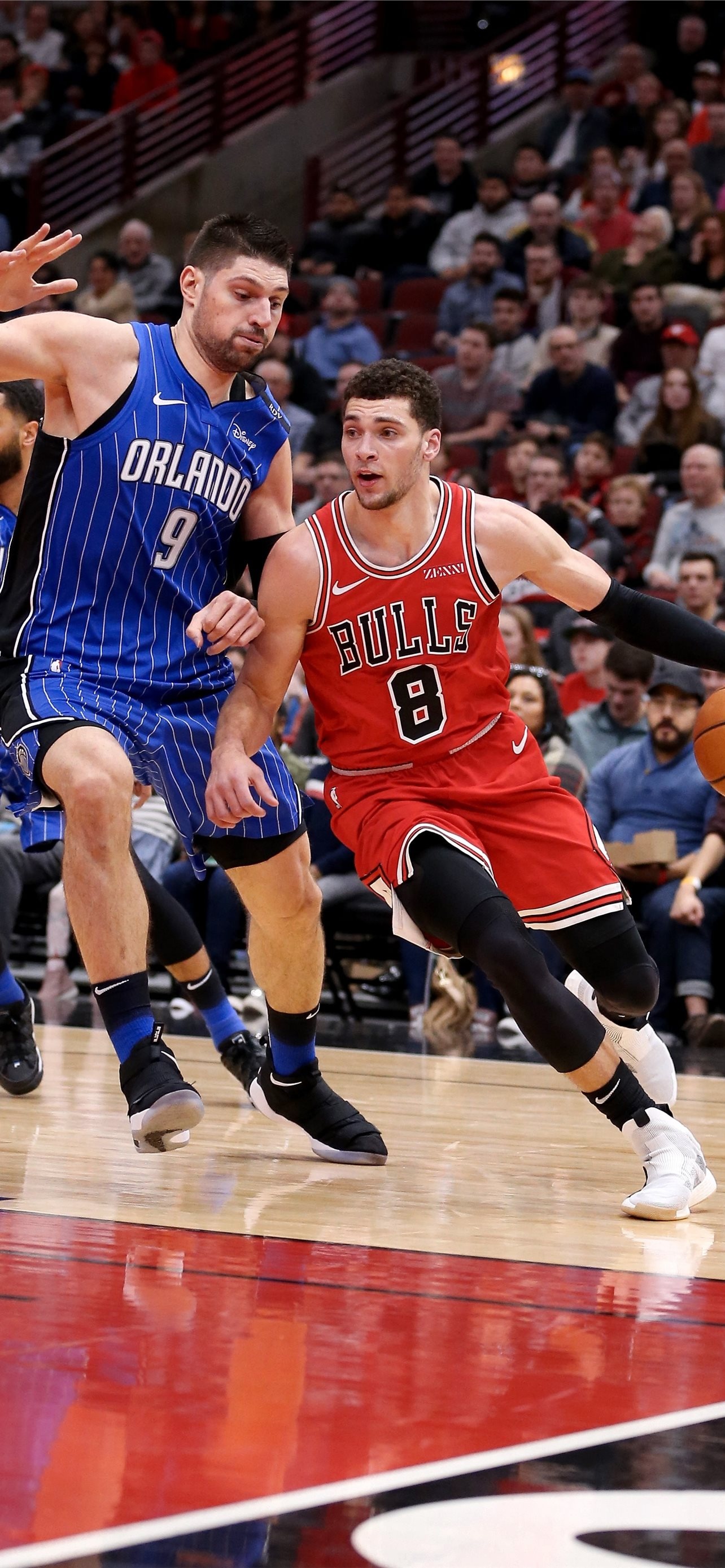 Nikola Vucevic, Zach LaVine Wallpaper, 1290x2780 HD Phone