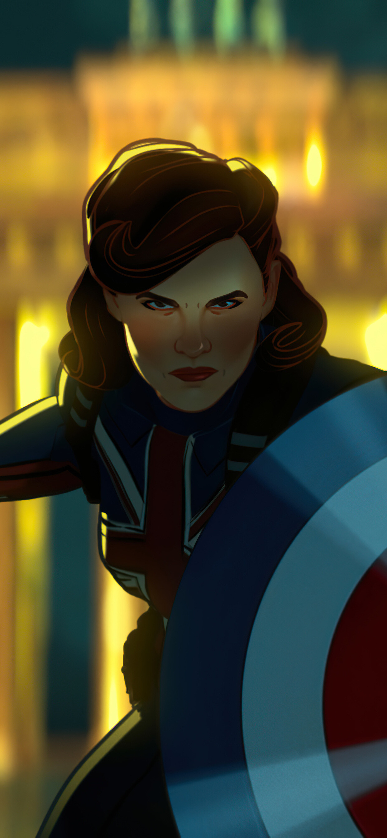 Captain America, What If...? Wallpaper, 1250x2690 HD Phone