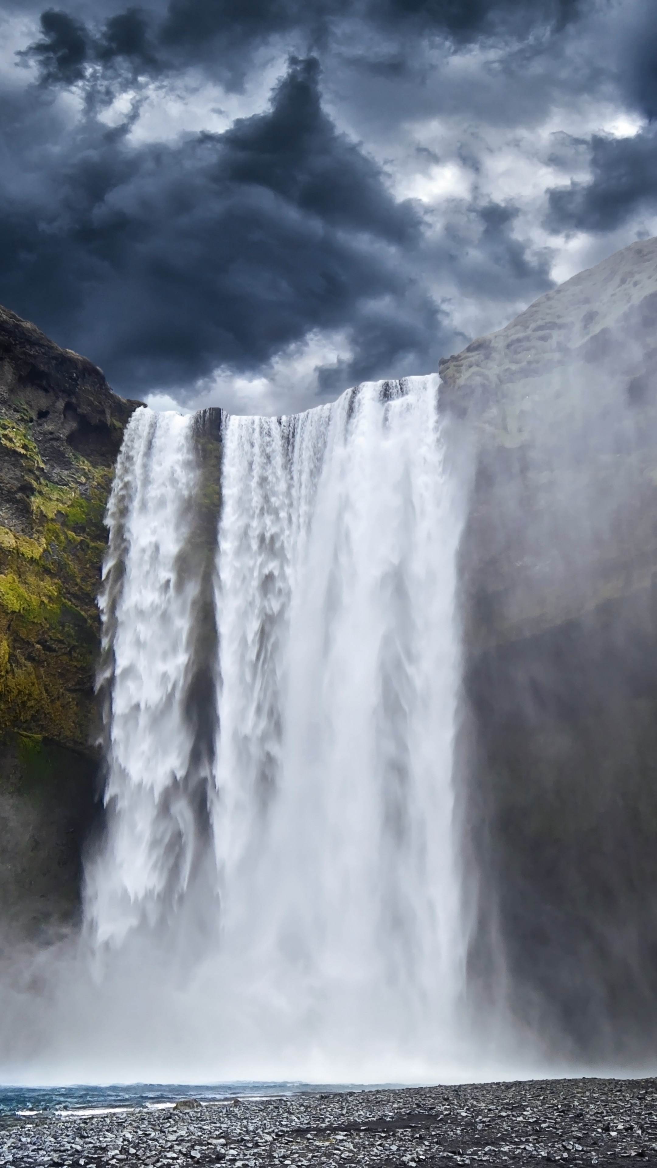Waterfalls, Water Wallpaper, 2160x3840 4K Phone