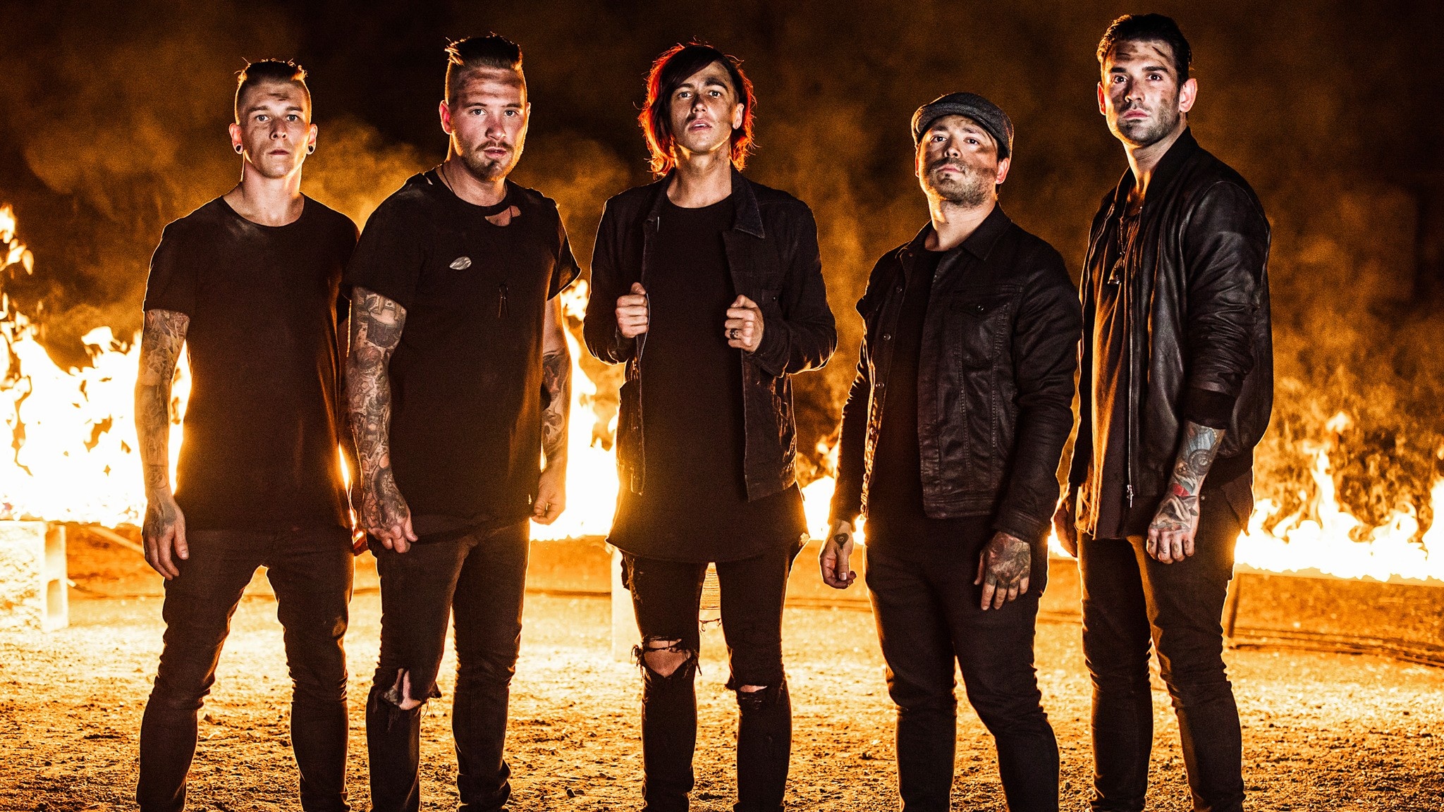 Sleeping with Sirens, Peaks and valleys, New ground, Gossip, 2050x1160 HD Desktop
