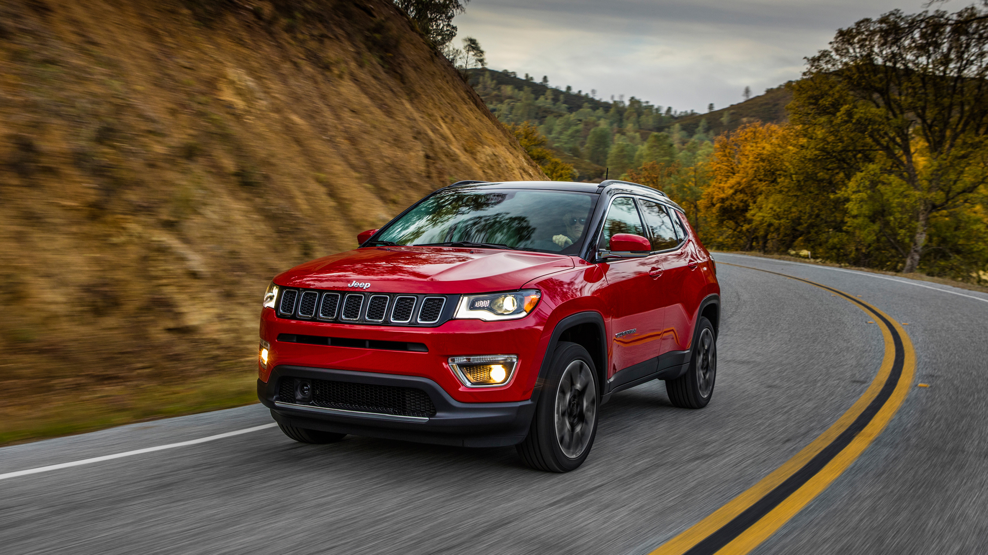 Jeep Compass (Auto), Desktop wallpapers, Breathtaking landscapes, Ultimate freedom, 3840x2160 4K Desktop