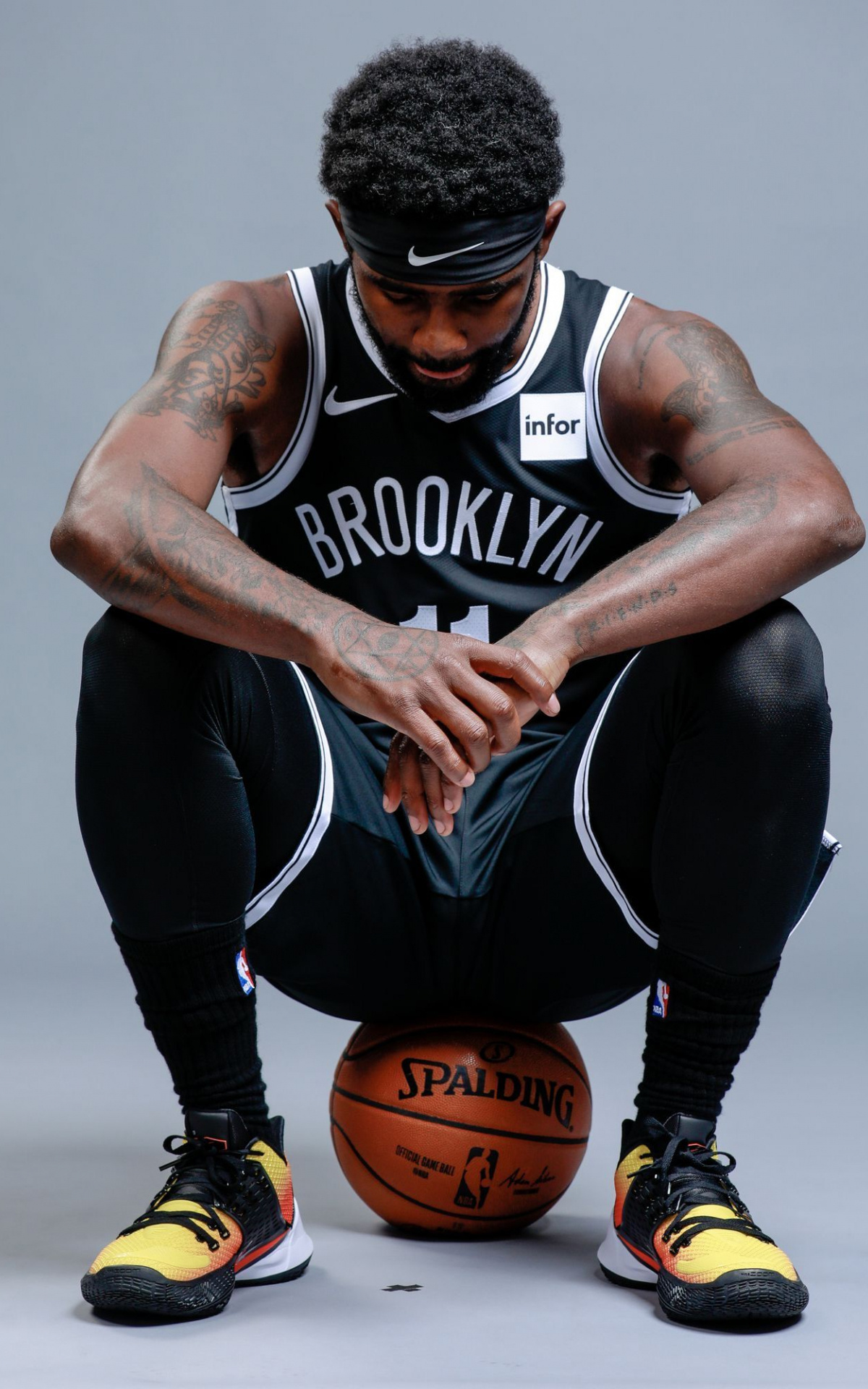 Brooklyn Nets, Kyrie Irving wallpaper, 1200x1920 HD Phone