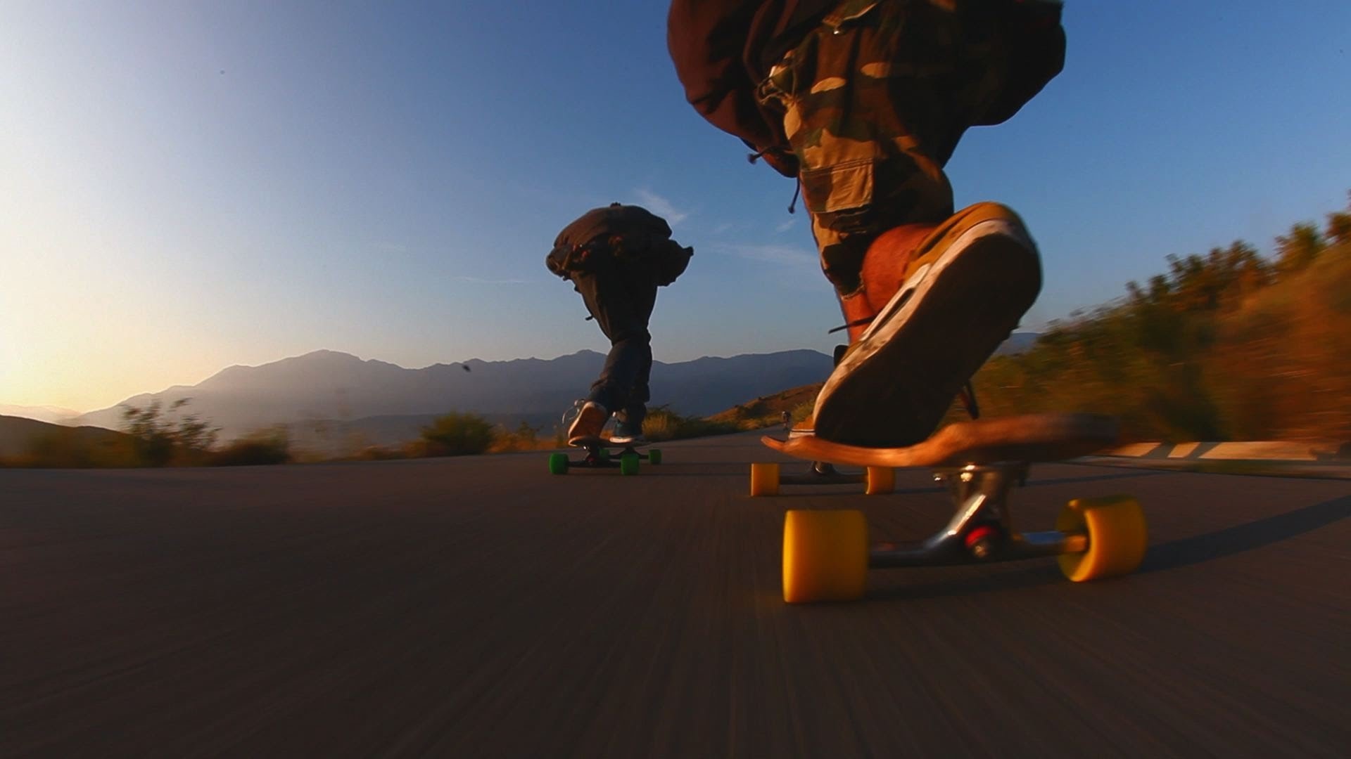 Longboard, Dynamic movement, Sports, 1920x1080 Full HD Desktop