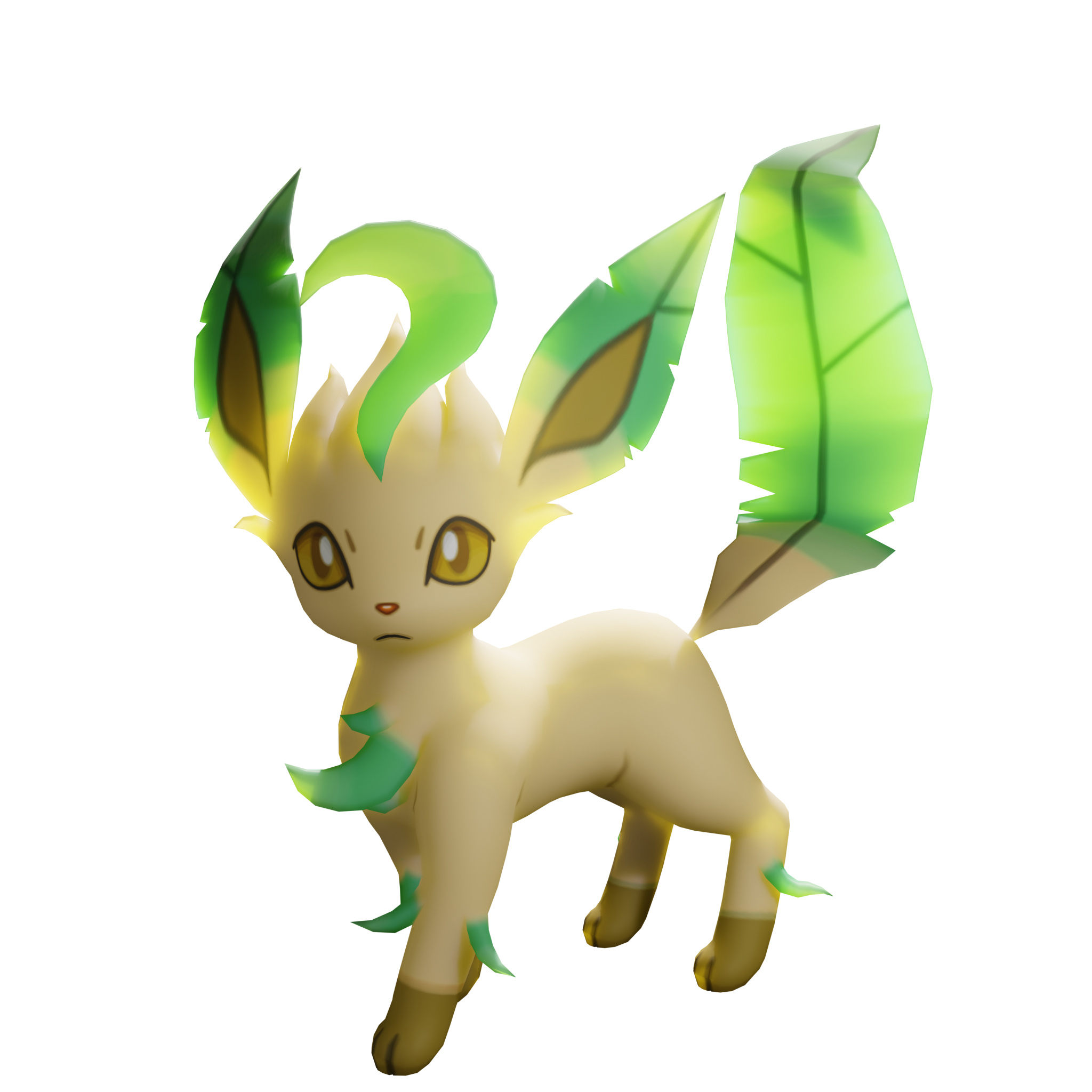 Leafeon, Safe artistmrpatafoin, Eeveelution, Nintendo, 2050x2050 HD Phone