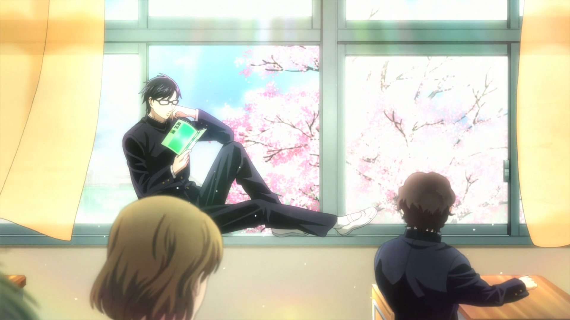 Haven't You Heard? I'm Sakamoto anime, Review, The internet otaku, 1920x1080 Full HD Desktop