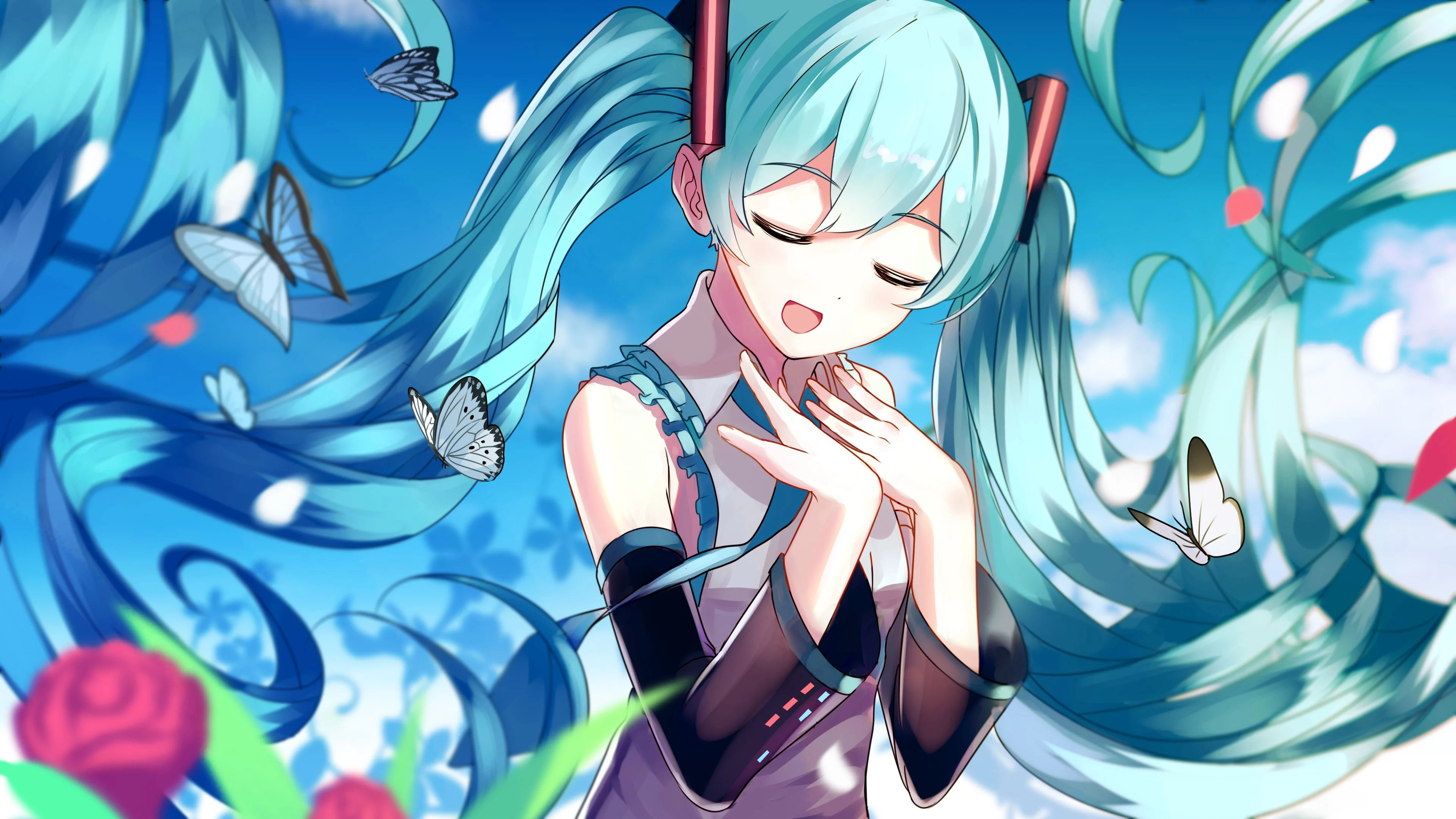 Hatsune Miku, Hatsune Miku: Project DIVA Wallpaper, 3840x2160 4K Desktop