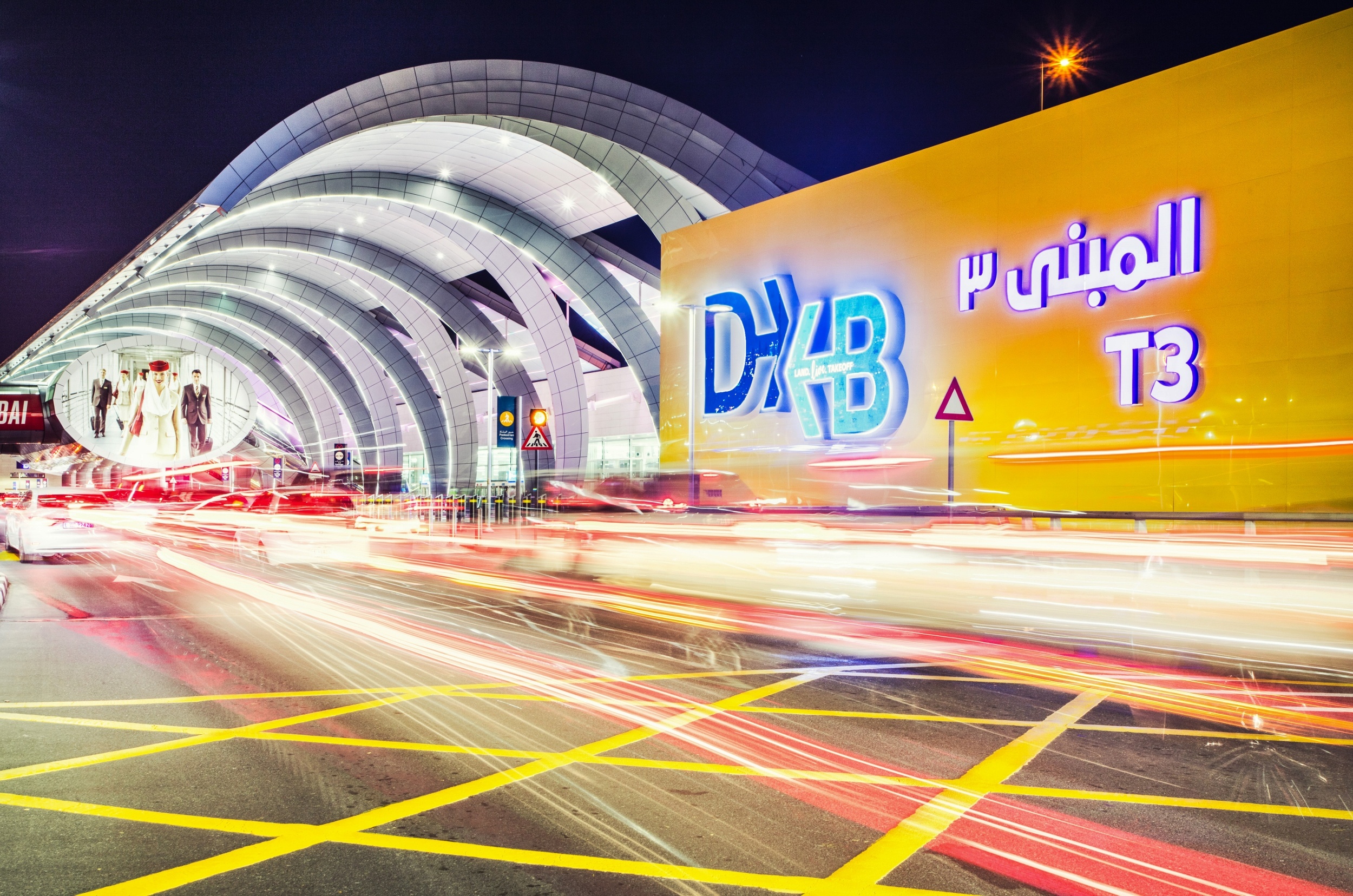 Terminal 3 entrance, Dubai International Airport Wallpaper, 2500x1660 HD Desktop