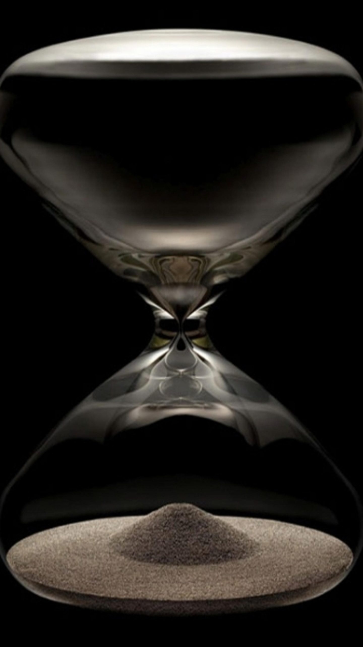 Hourglass, Clock Wallpaper, 1440x2560 HD Phone