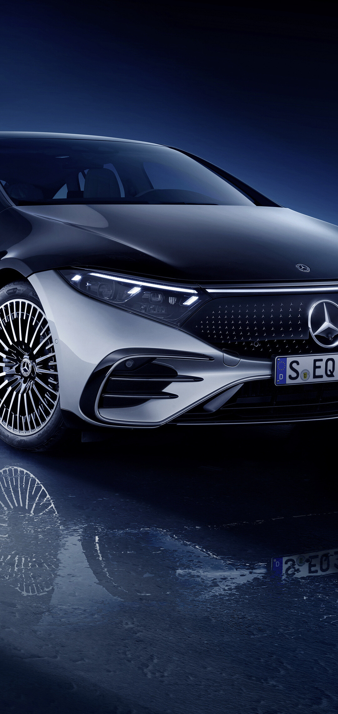 Mercedes-Benz EQS, AMG Line, 5k HD wallpapers, 1080x2280 HD Phone