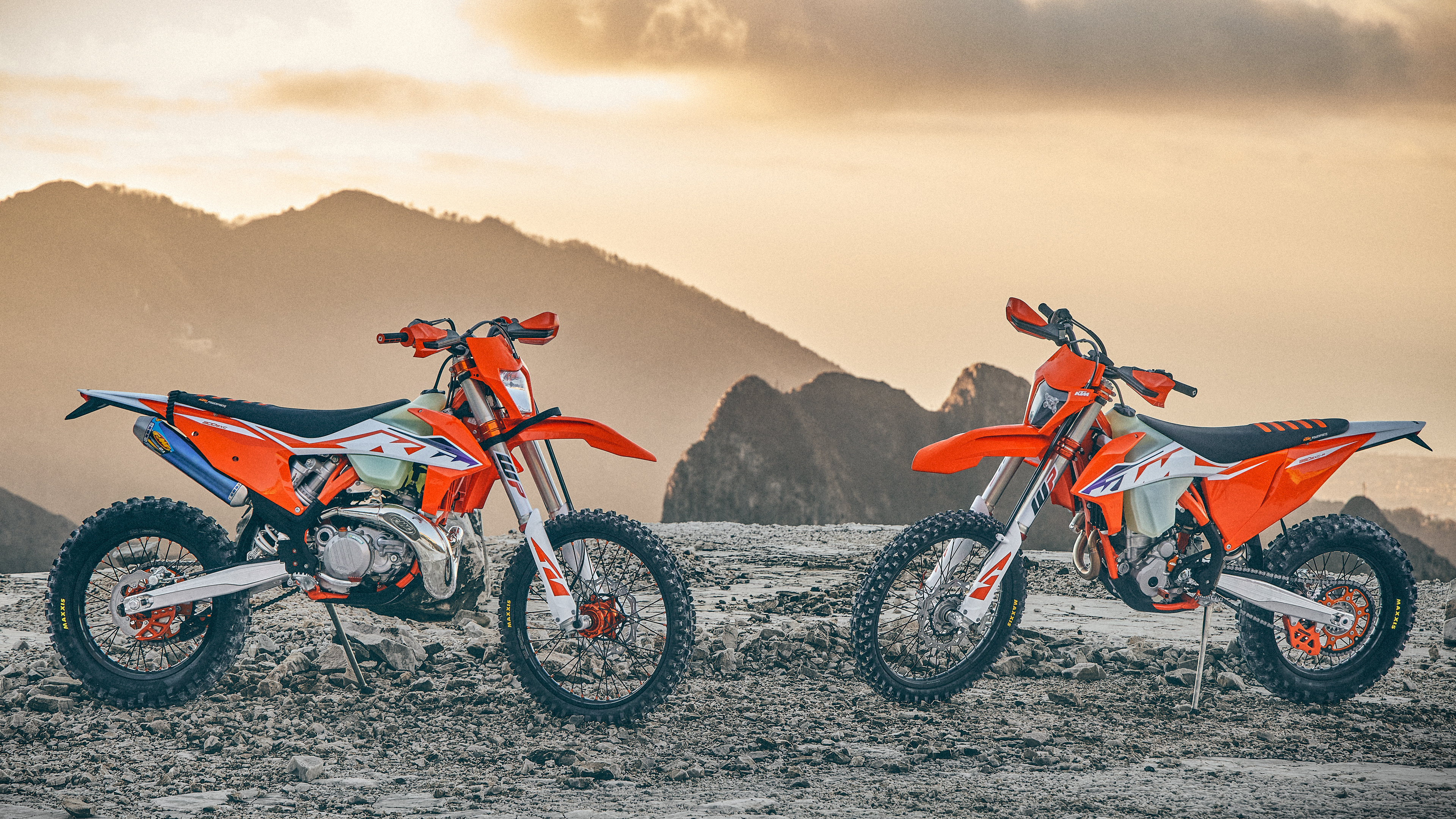 KTM 250 EXC, Enduro modelle, der frhe vogel, 2023, 3840x2160 4K Desktop