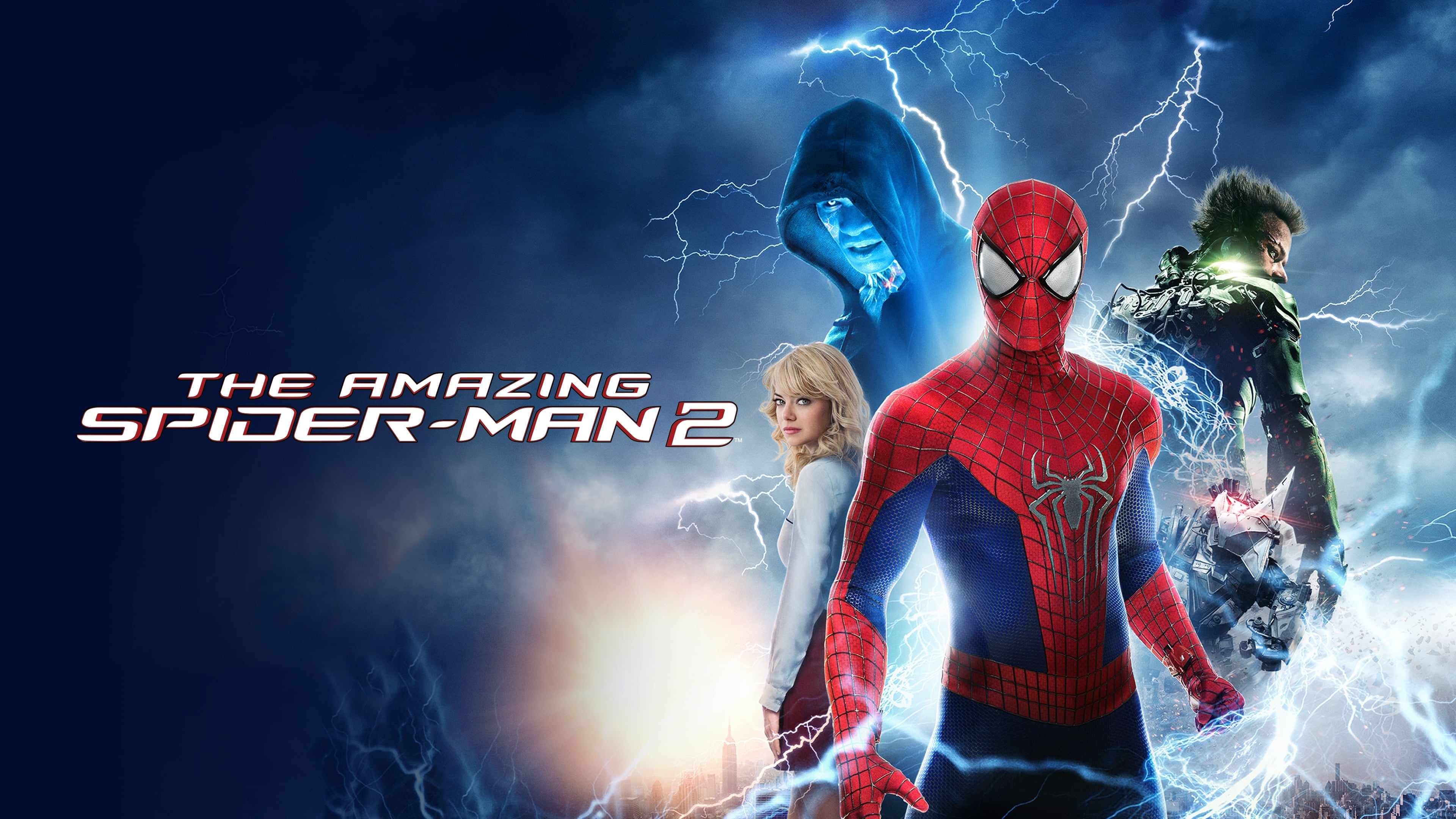 Spider-Man, Electro, Gwen Stacy, Green Goblin, The Amazing Spider-Man 2, 4K Desktop wallpaper