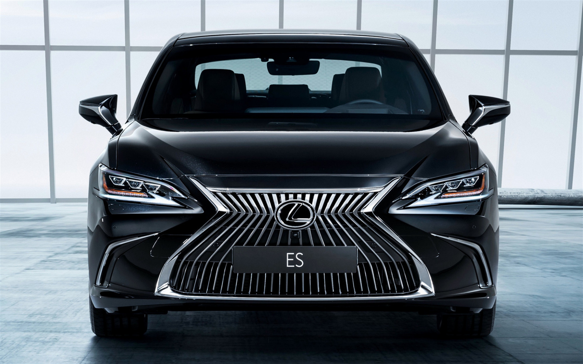 Lexus ES, Front view, Luxury cars, Japanese design, 1920x1200 HD Desktop