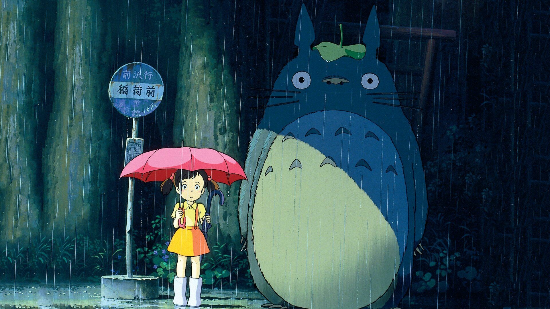 My Neighbor Totoro, Whimsical fantasy, Adorable creatures, Childhood nostalgia, 1920x1080 Full HD Desktop