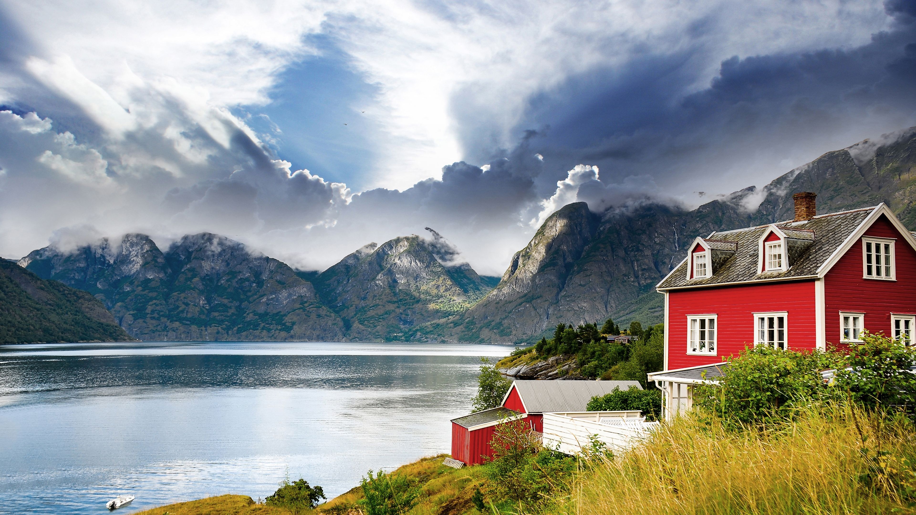 Norway landscape wallpapers, Enchanting backgrounds, Majestic views, Serene beauty, 3840x2160 4K Desktop