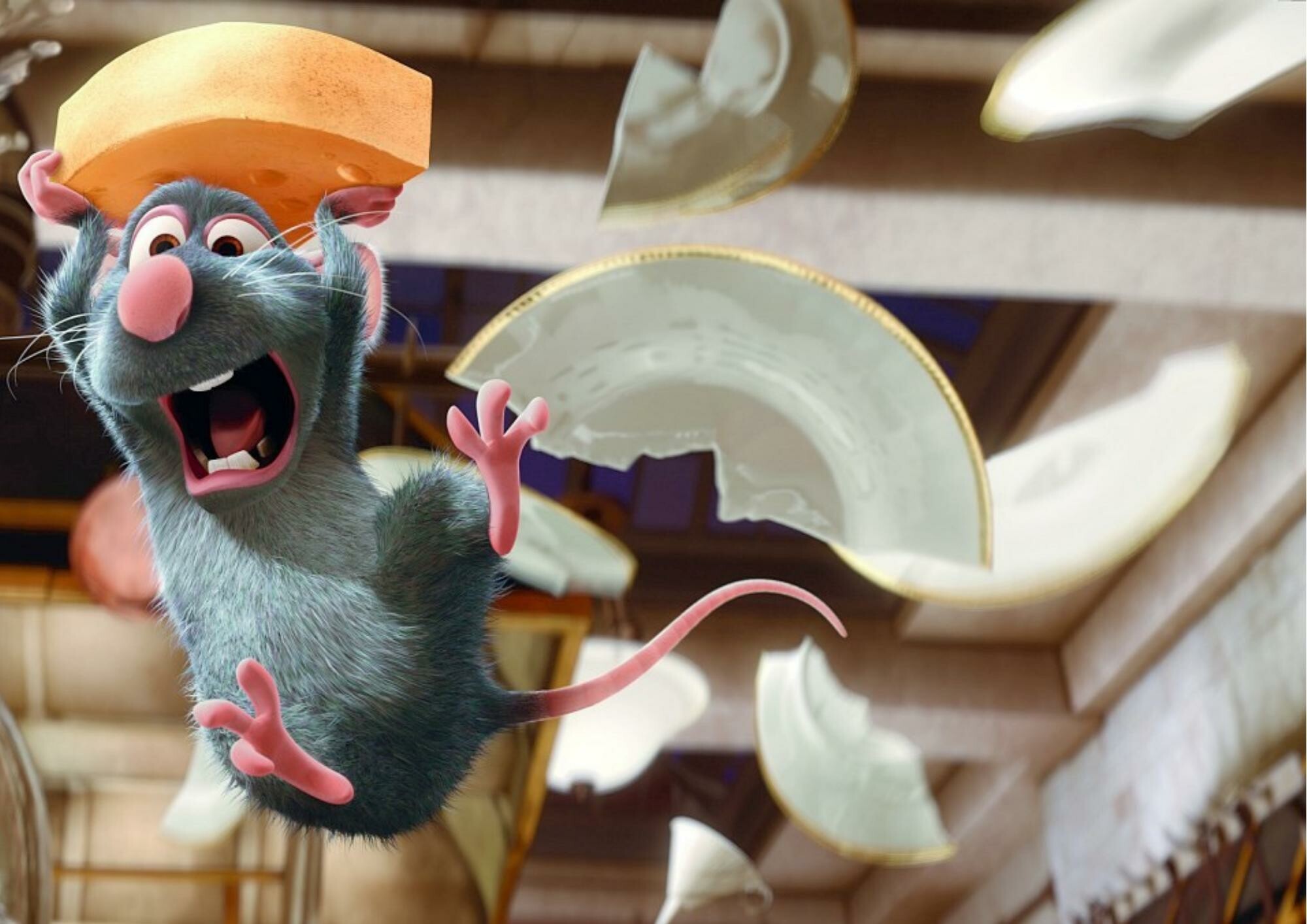 Dia Werbung, Kino Wildenmann, Ratatouille, Animation, 2000x1420 HD Desktop