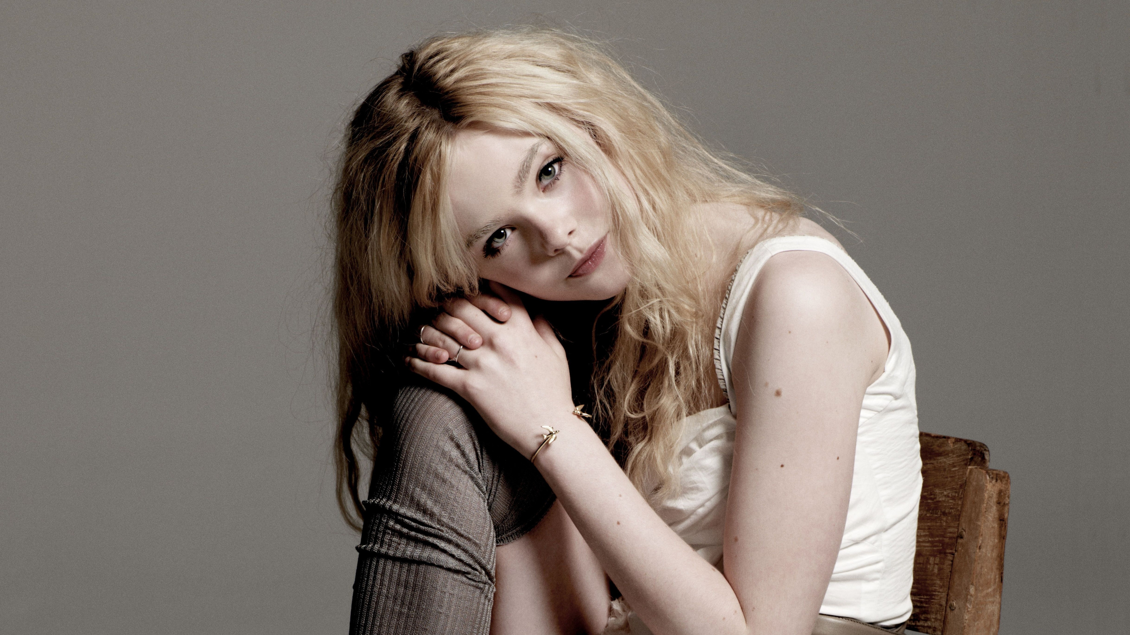 Elle Fanning, Wallpapers, Wallpapercat, Celebrity, 3840x2160 4K Desktop